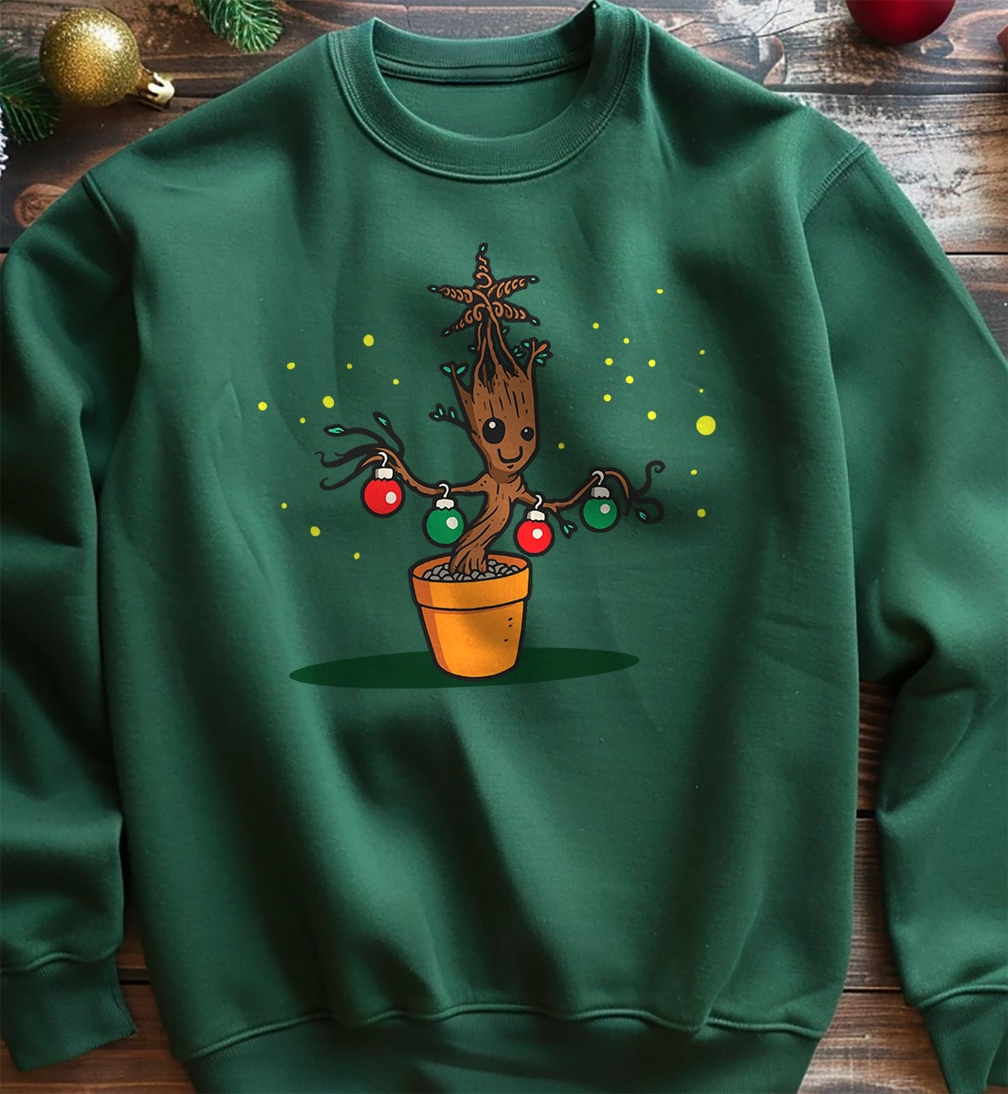 Groot Christmas Tree Sweatshirt