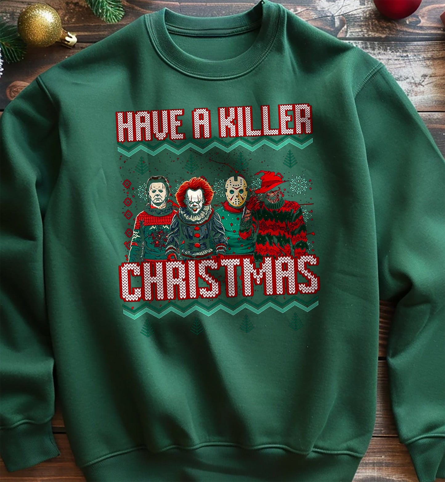 Horror-Christmas Sweatshirt
