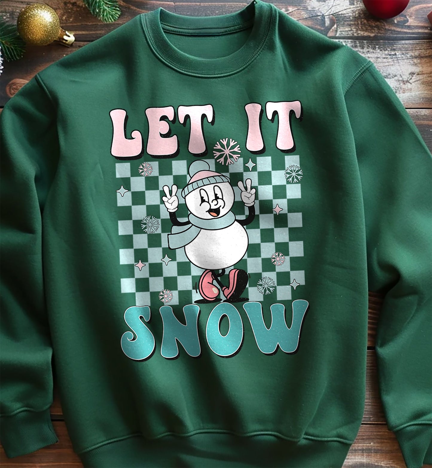 Let It Snowman Sweatshirt