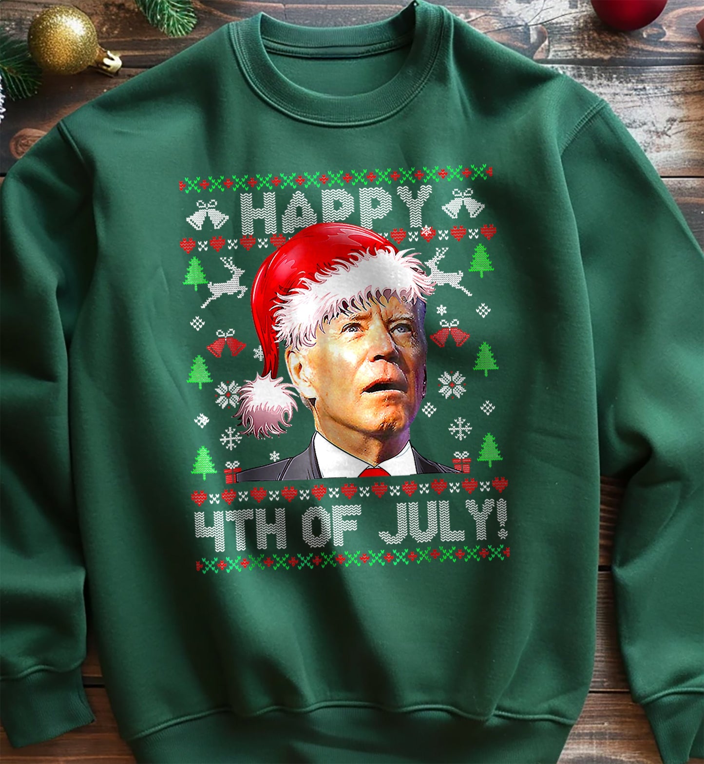 Joe Biden Christmas Sweatshirt