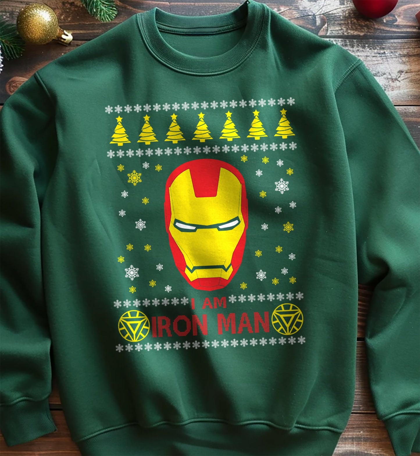 Iron Man Christmas Sweatshirt