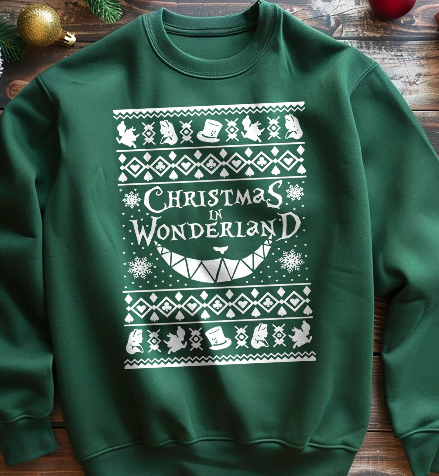 Christmas in Wonderland Sweatshirt