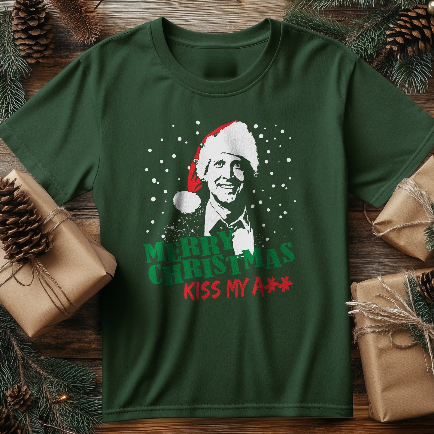 Merry Kiss My Ass Griswold T-Shirt -