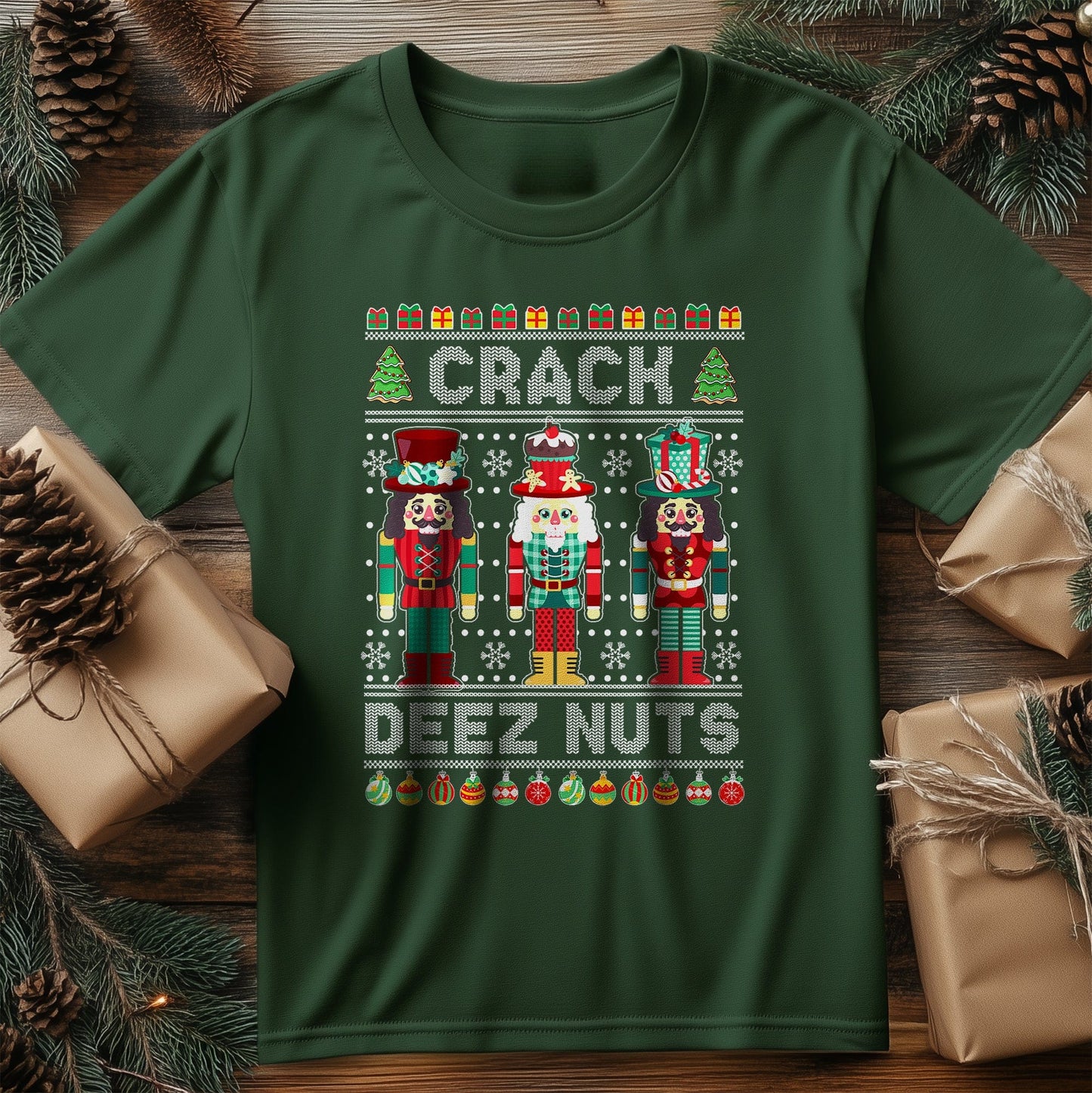 Deez Nuts Nutcracker Shirt -