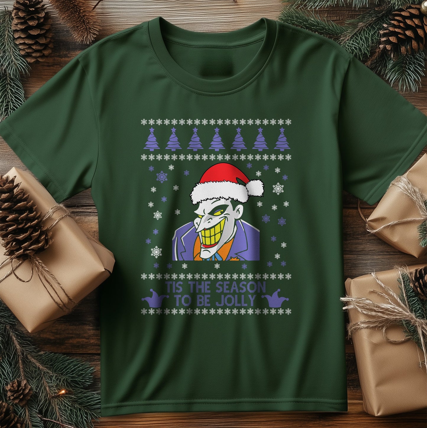 Joker Christmas Jumper T-shirt - Ho
