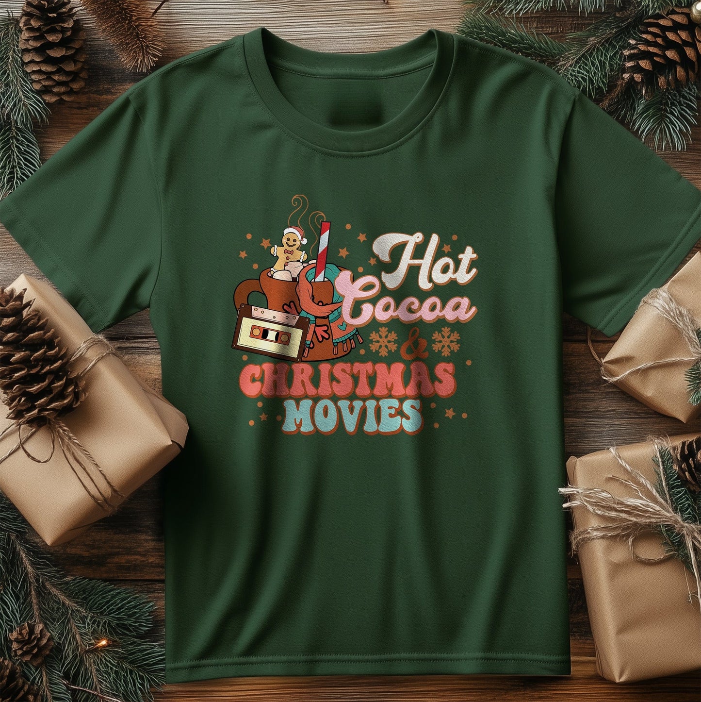 Hot Cocoa & Movies t-shirt - Cozy up