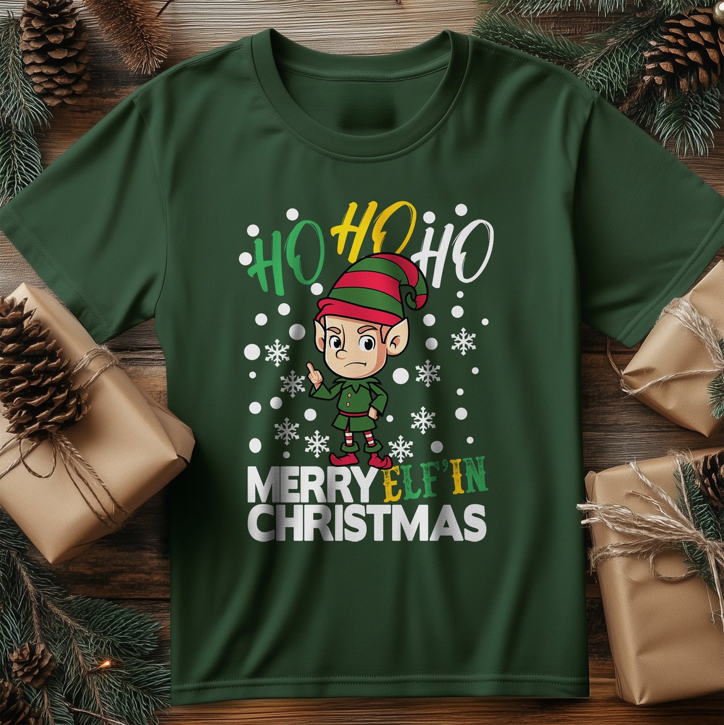 Merry Elf'in Christmas t-shirt - Ho