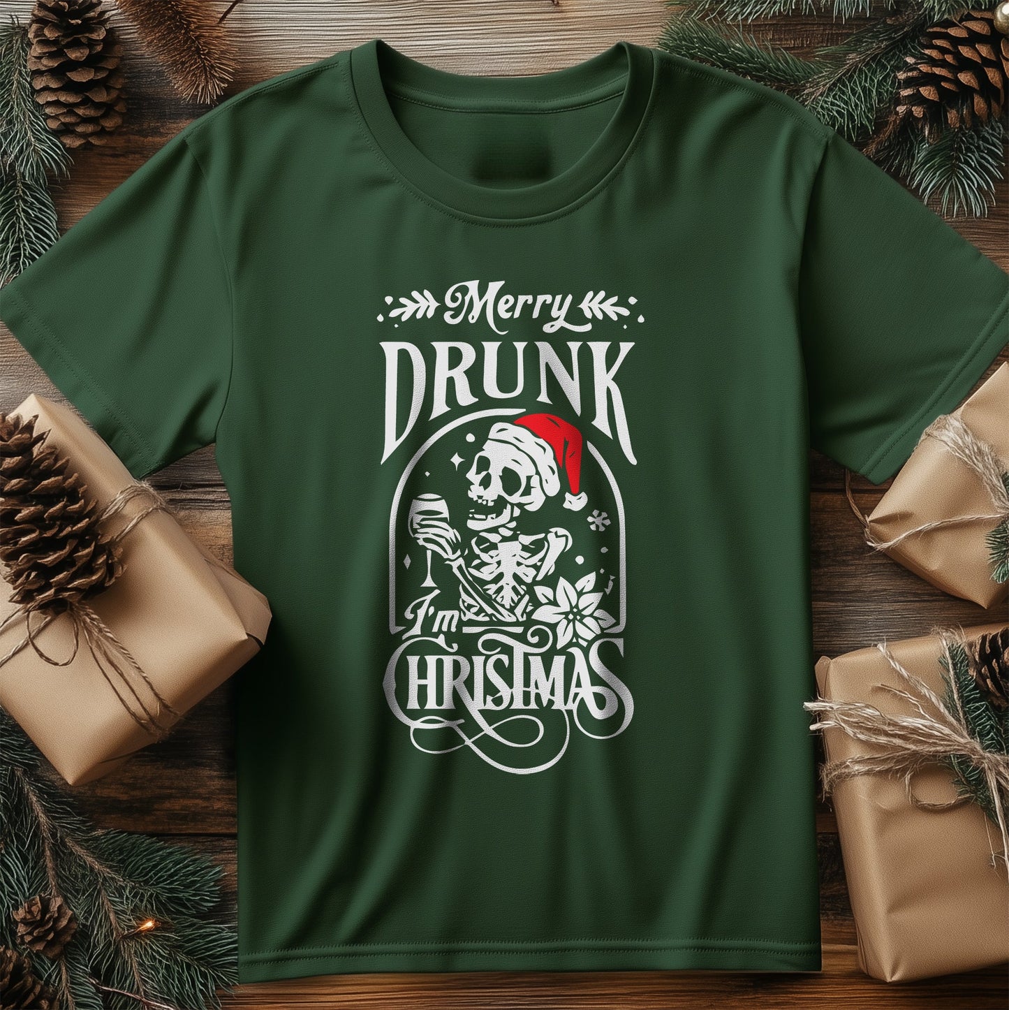Merry Drunk Christmas T-Shirt -