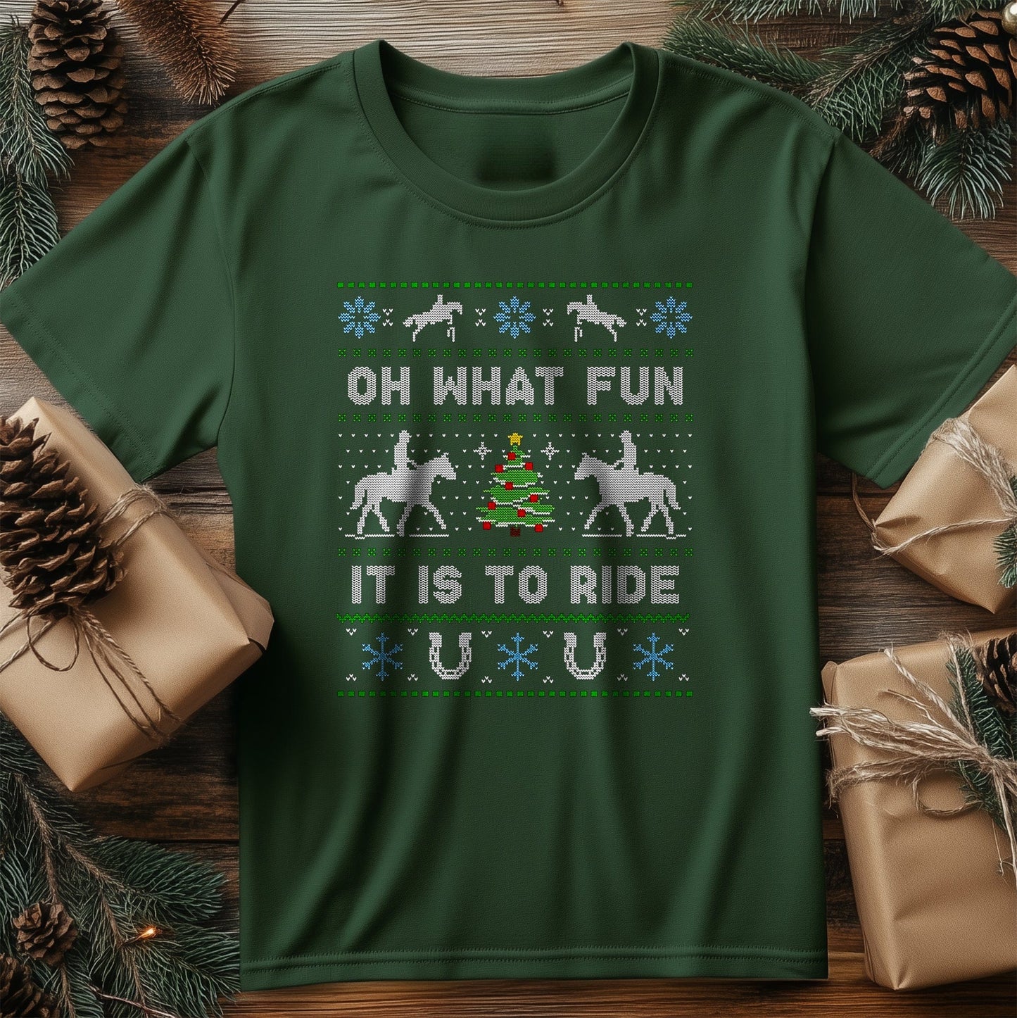 Horse Riding Oh What Fun T-Shirt -