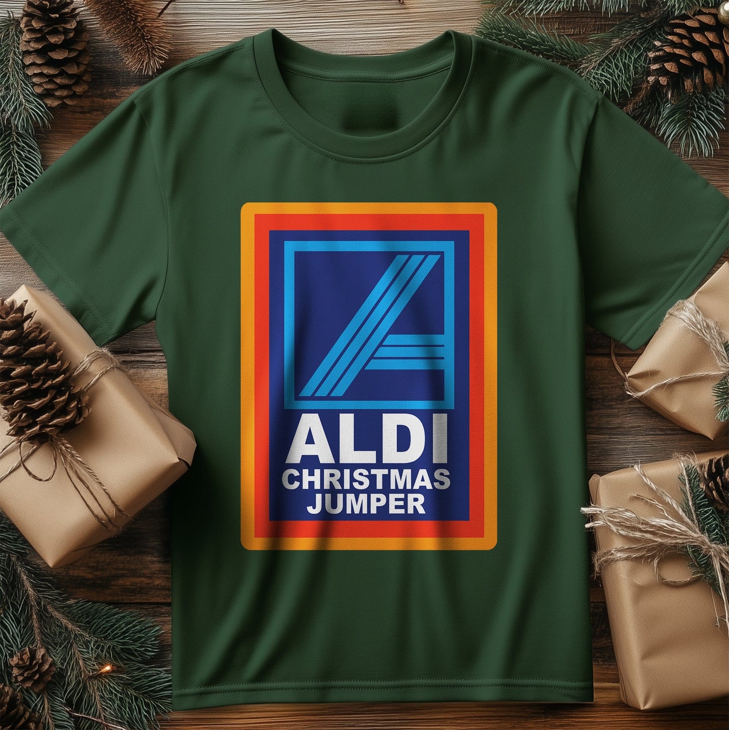 Aldi Christmas Jumper T-Shirt