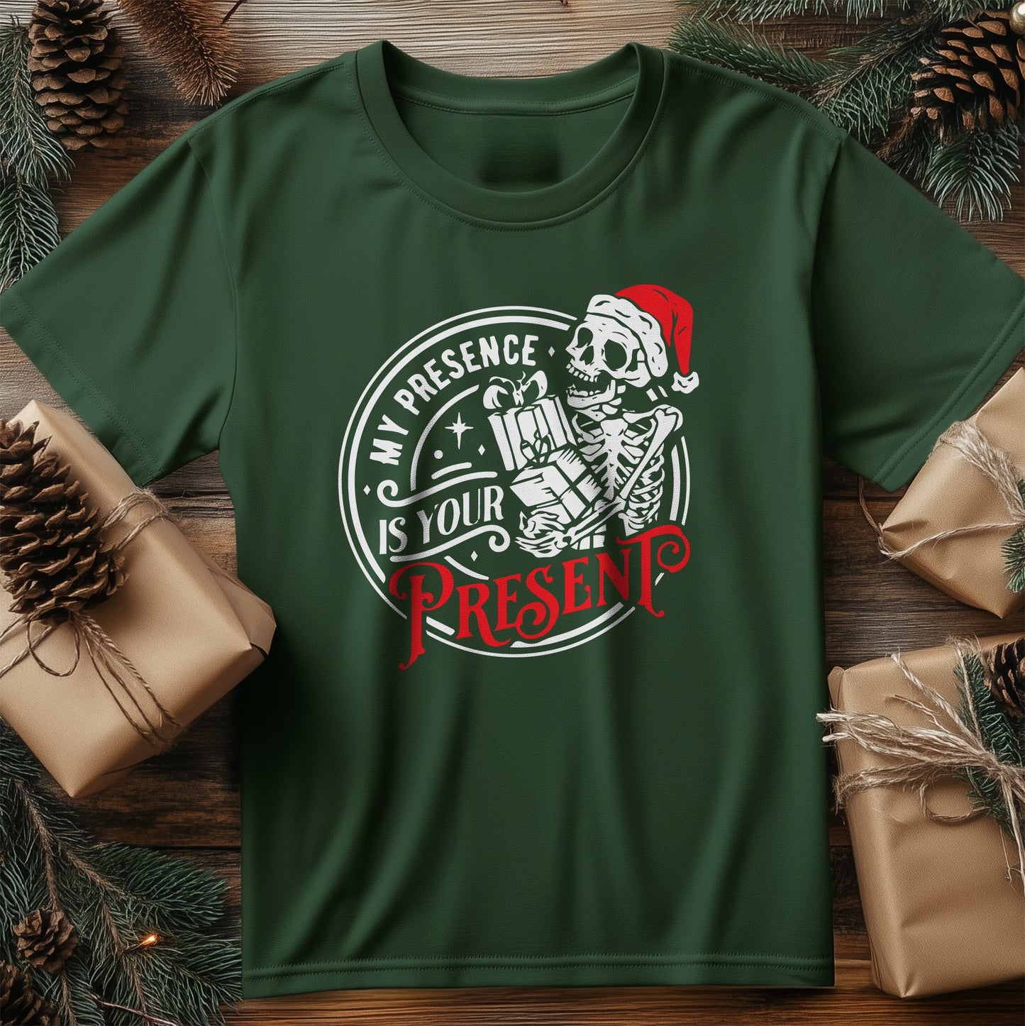 Presence Present T-Shirt - Ho Ho