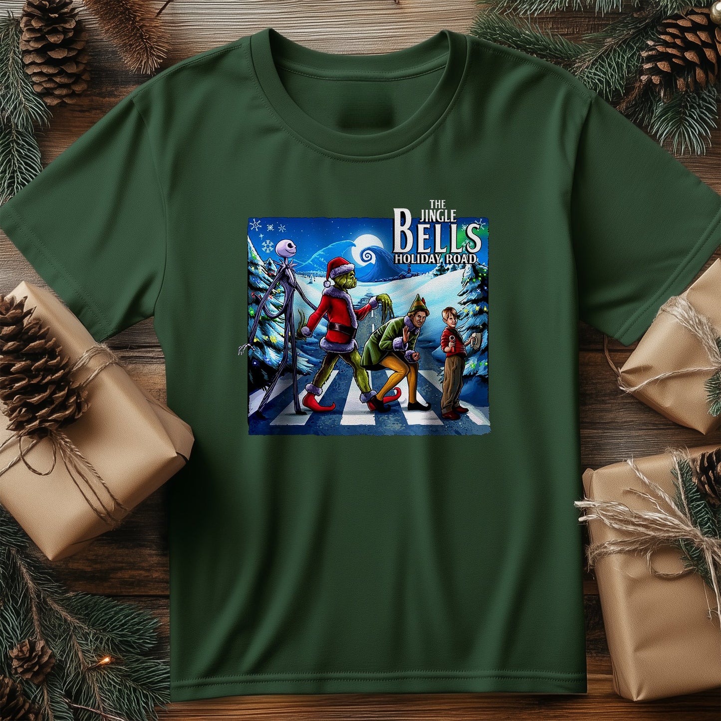 Jingle Bell Road T-Shirt - Rock 'n'