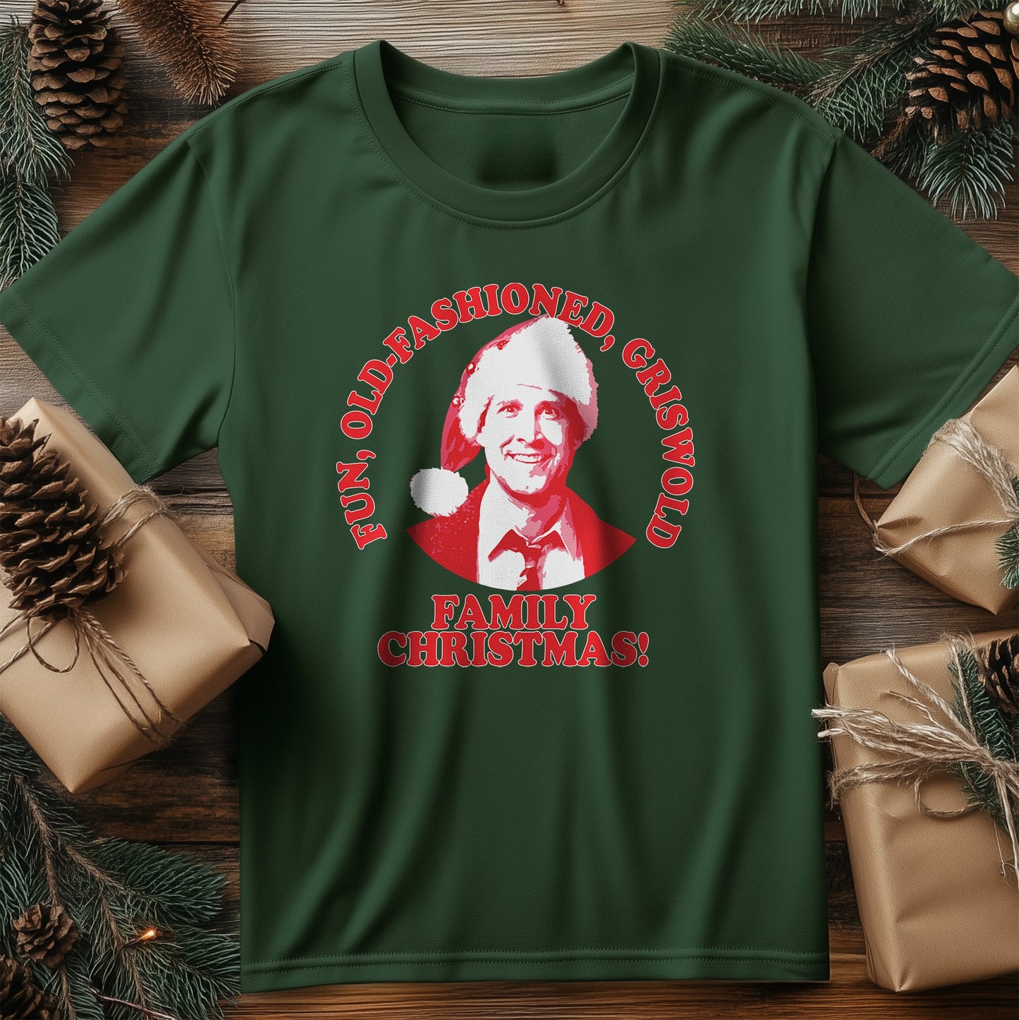 Old Fashioned Griswold Santa T-shirt