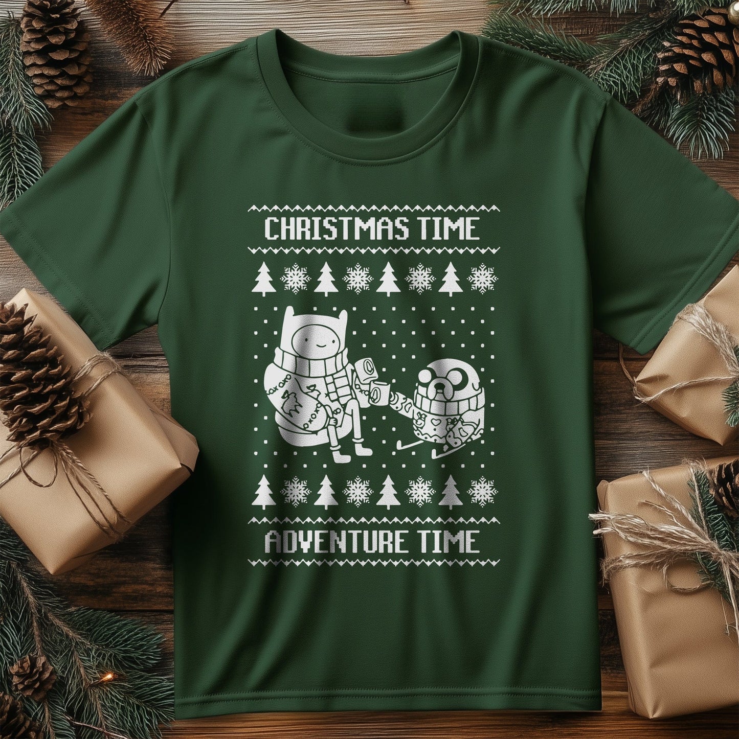 Christmas Time Adventure T-shirt -
