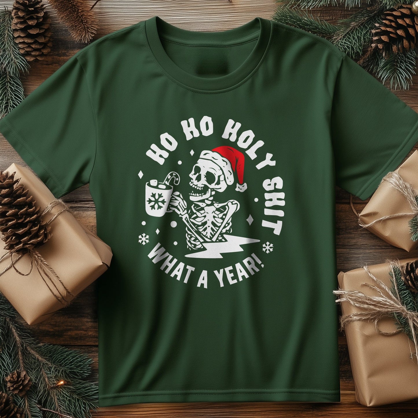 Ho Ho Holy Sh*t T-Shirt - Hilarious
