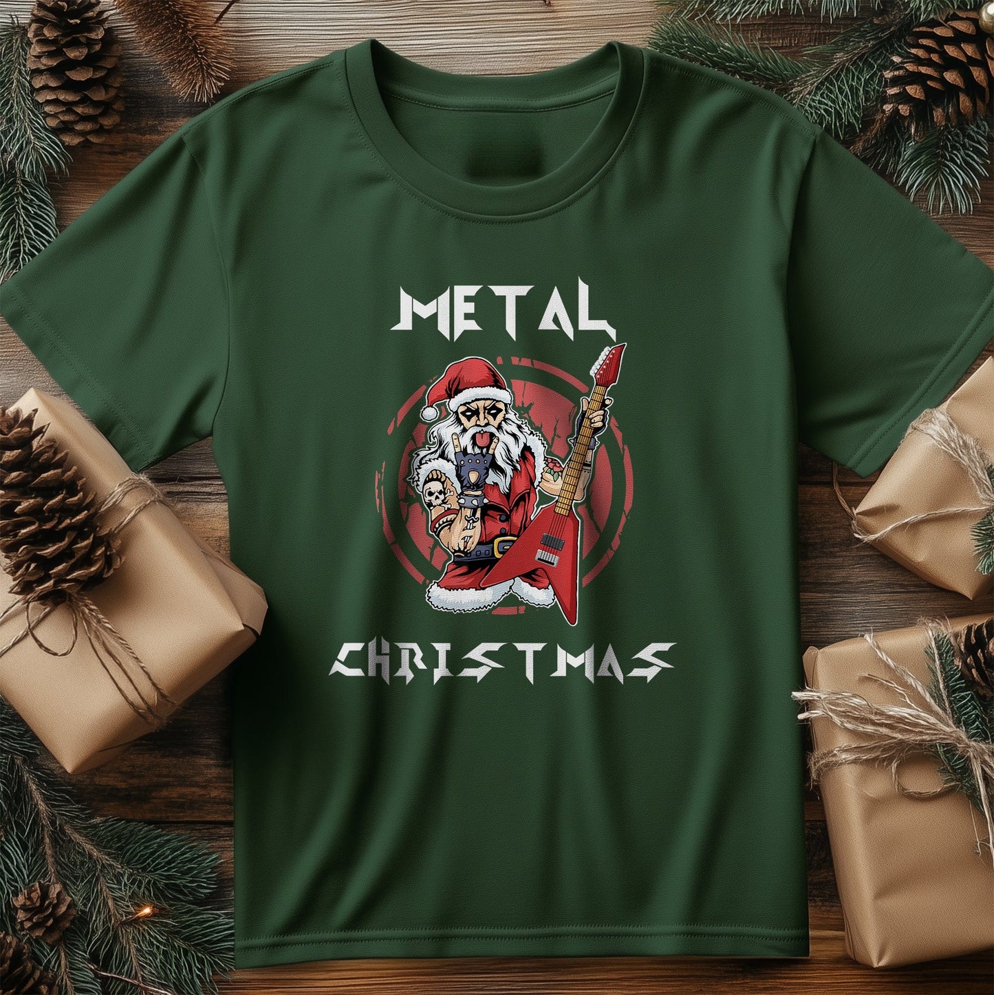 Heavy Metal Christmas T-shirt -