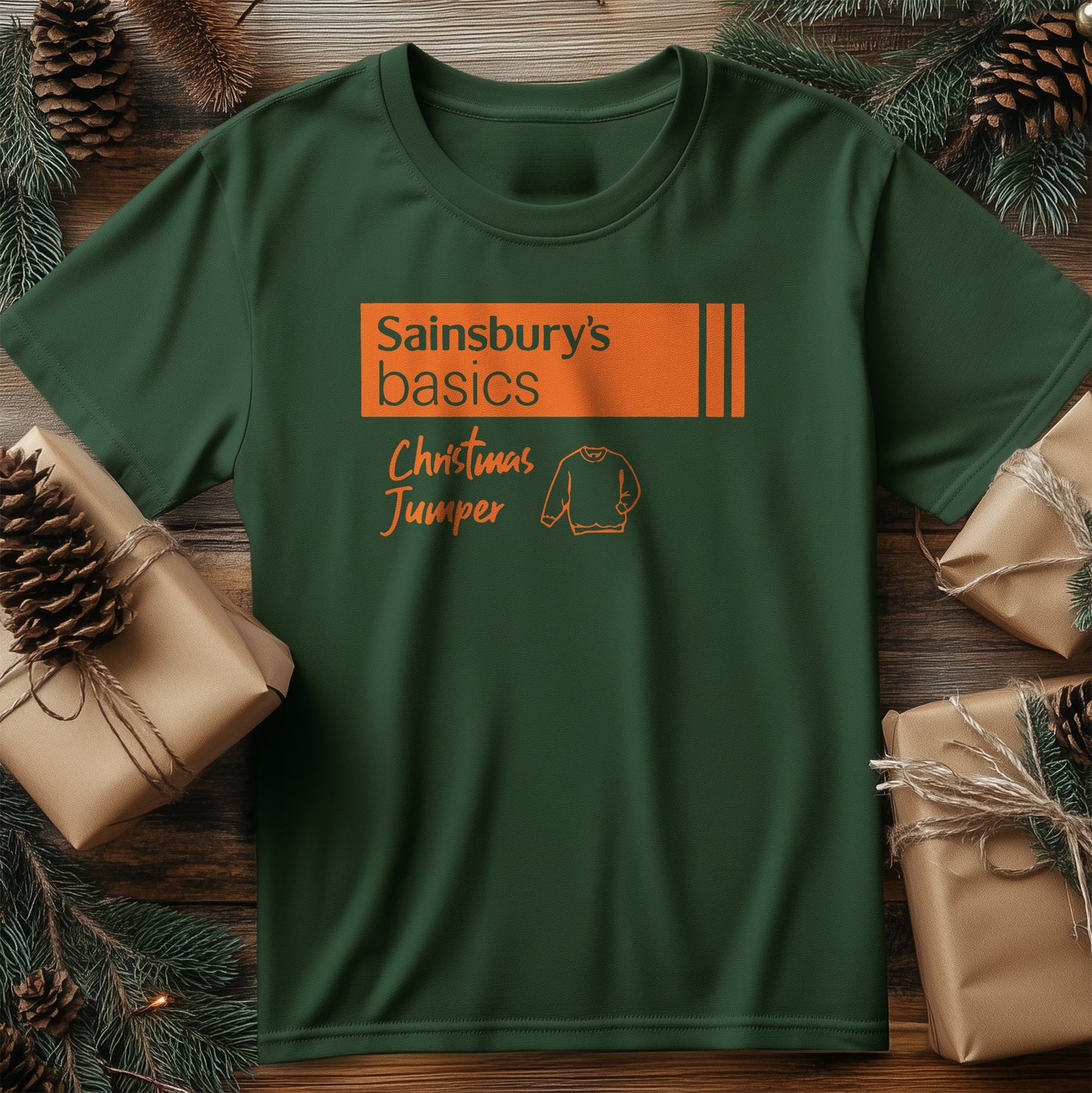 Sainsbury's Christmas Jumper T-shirt