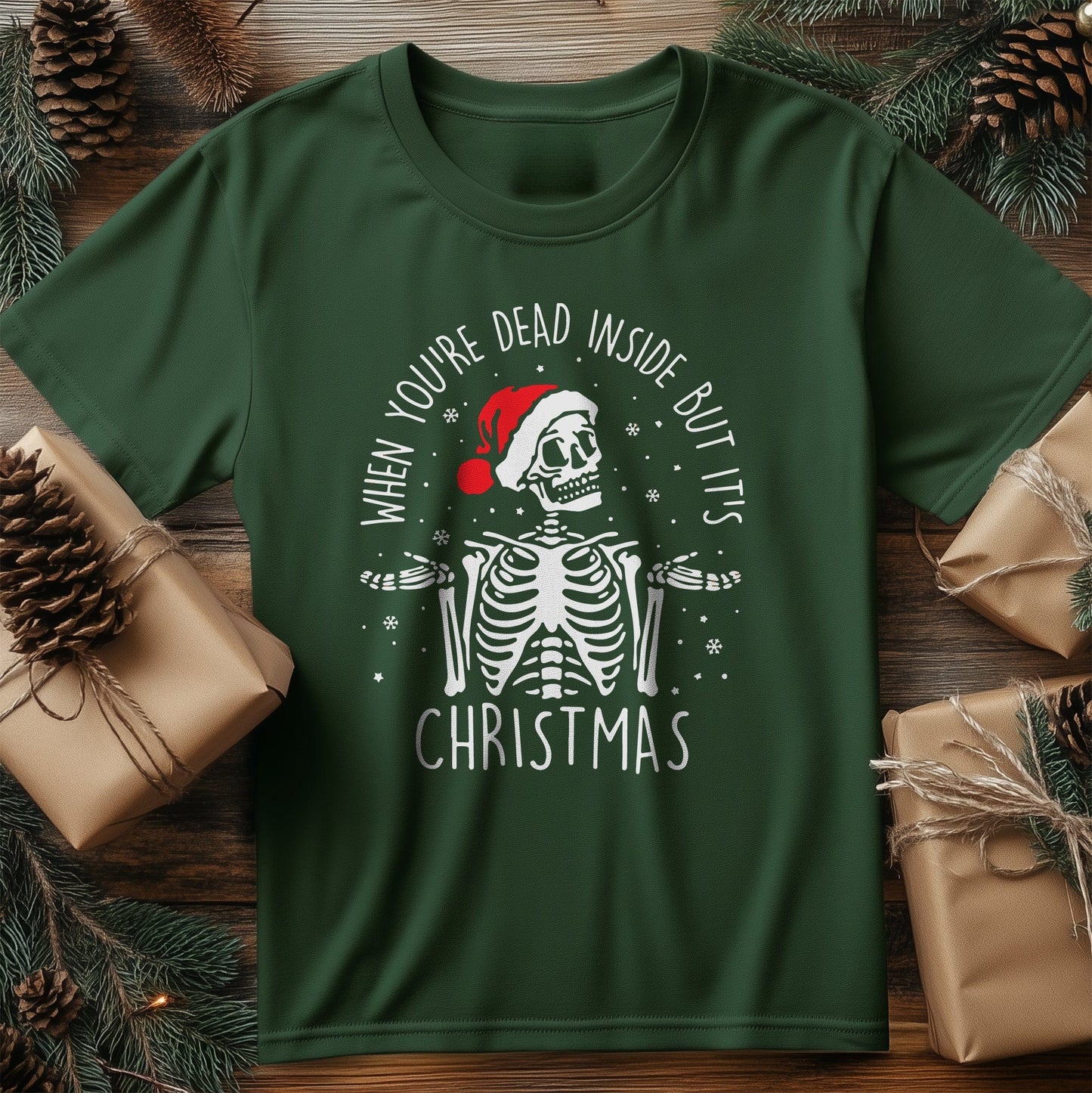 Christmas Dead Inside T-Shirt -