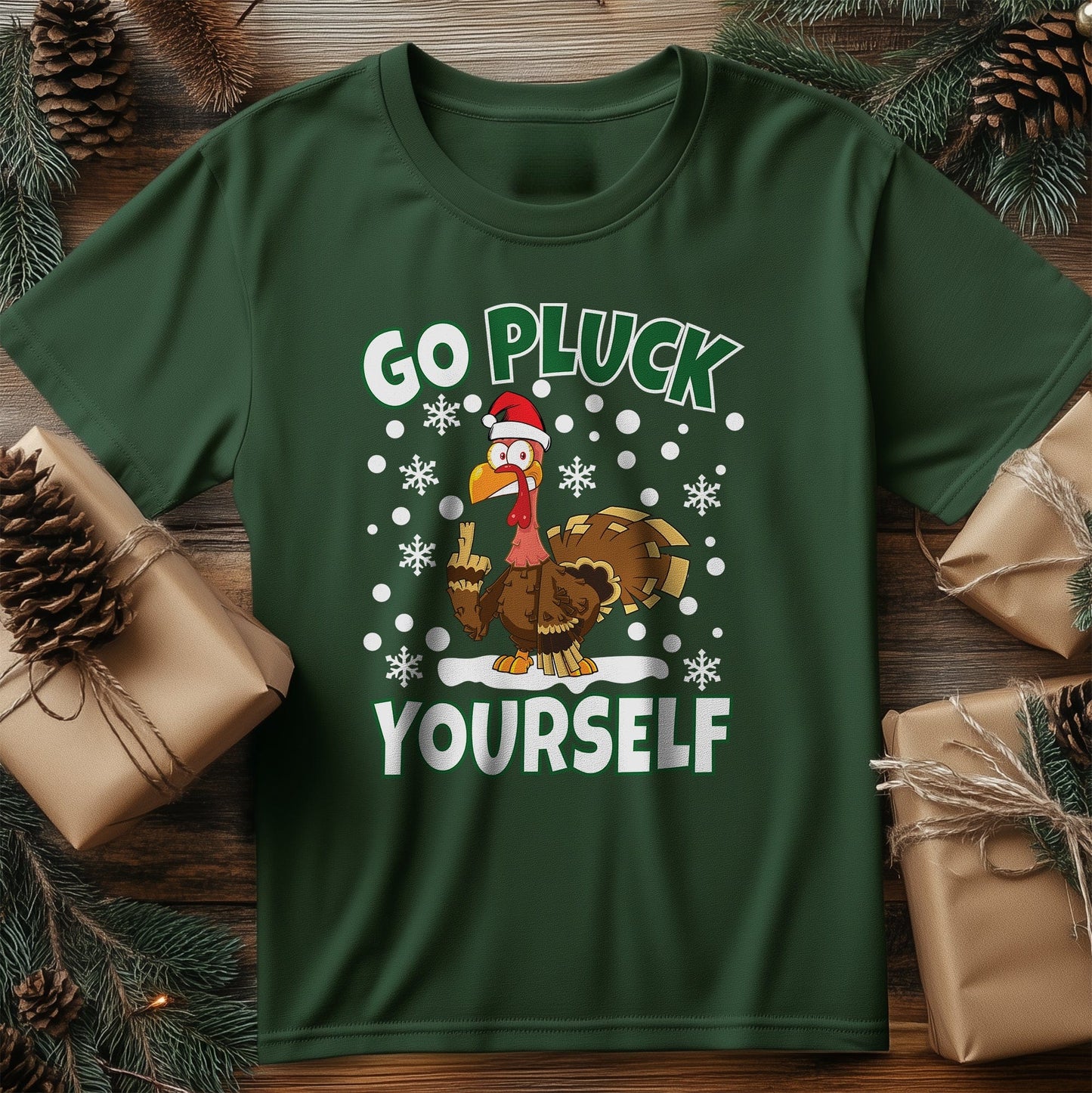 Go Pluck Yourself Turkey T-Shirt -