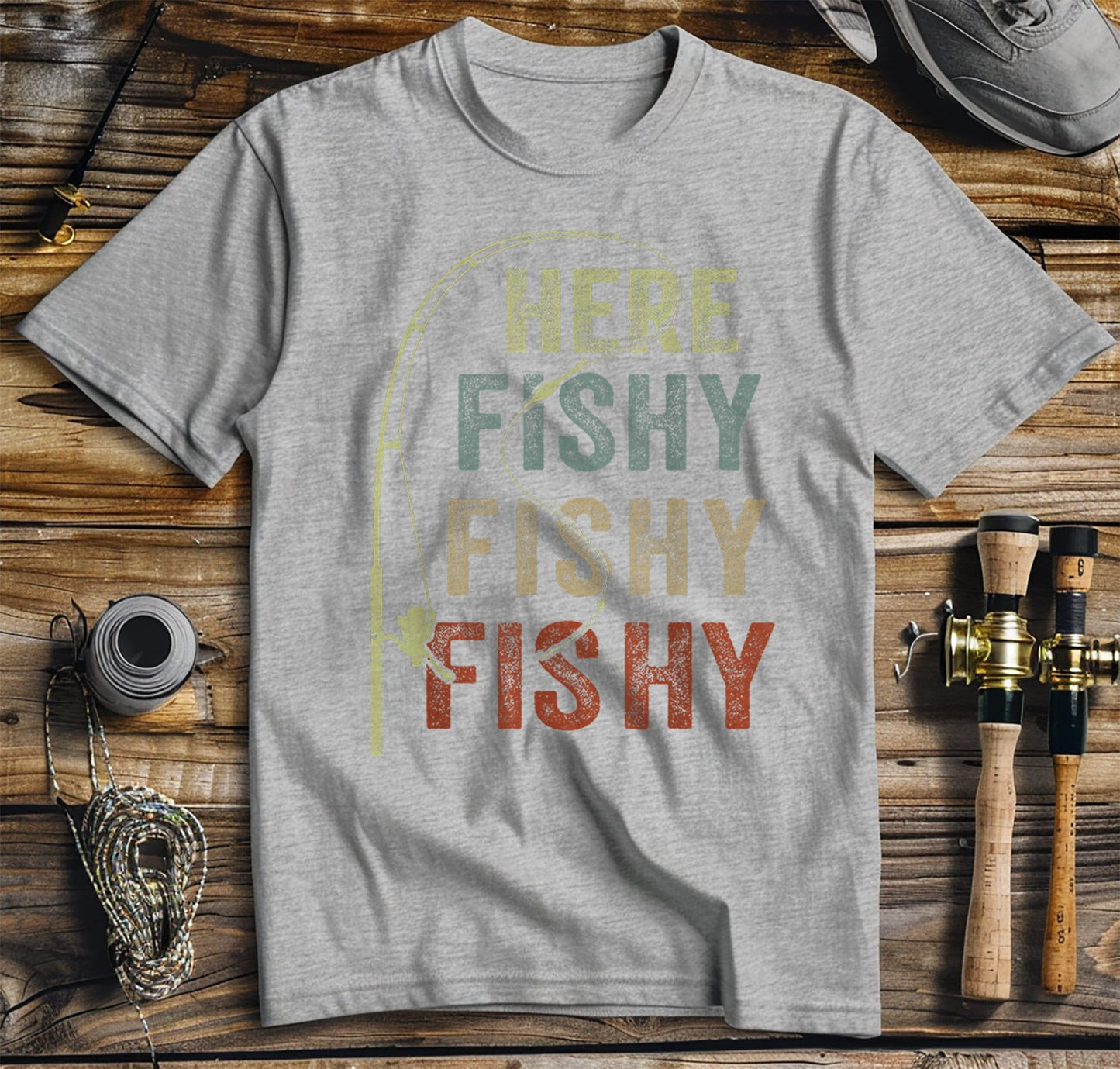 Here Fishy Fishy T-shirt