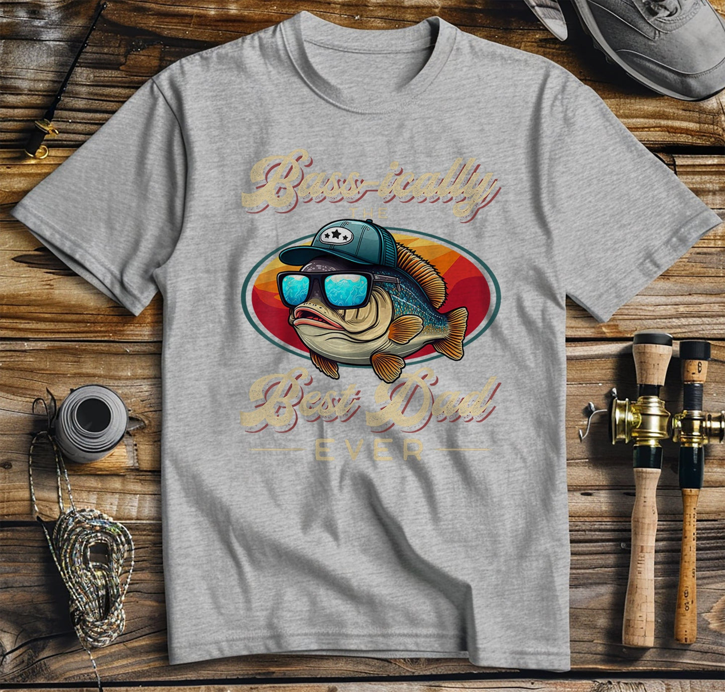 Funny Fishing Father's Day T-Shirt