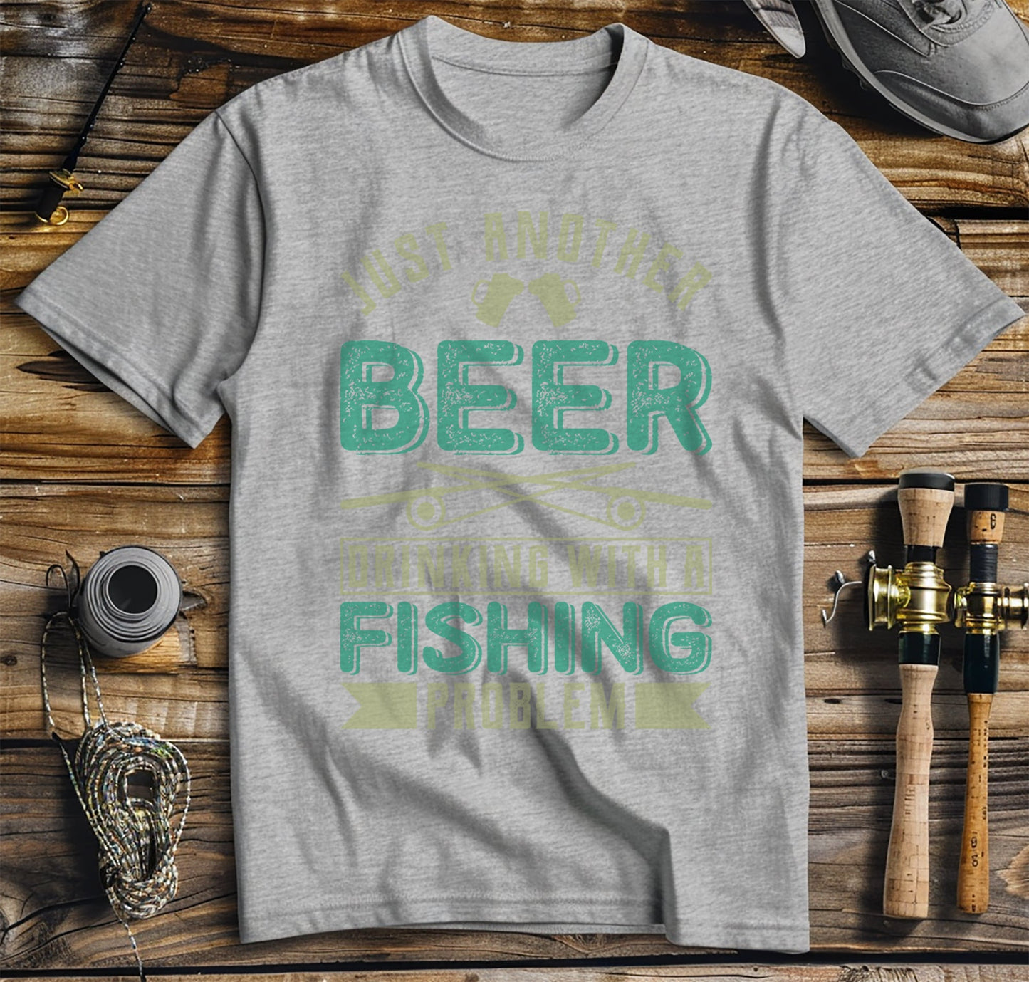 Just Another Beer Fishing Problem T-Shirt
