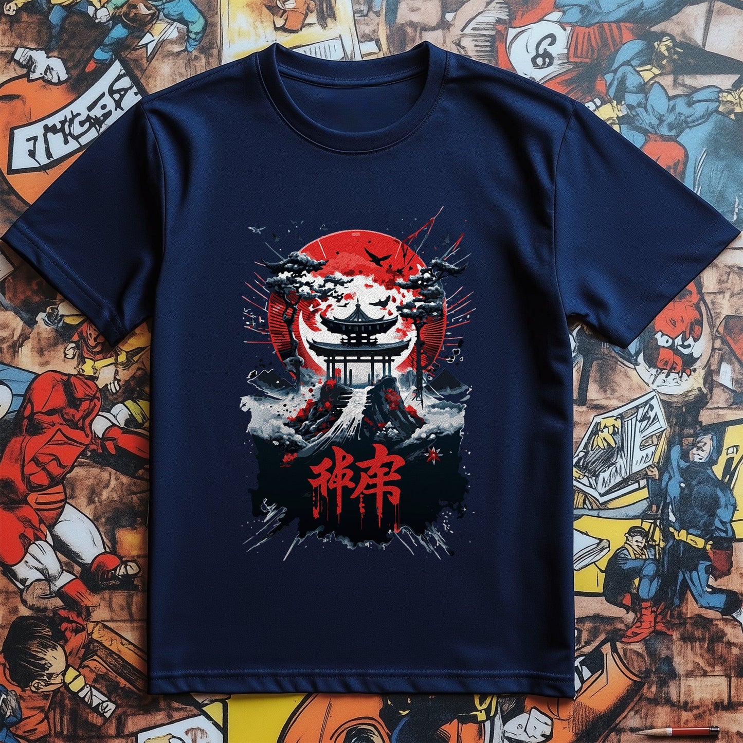 Japan Ed Sun Anime T-shirt