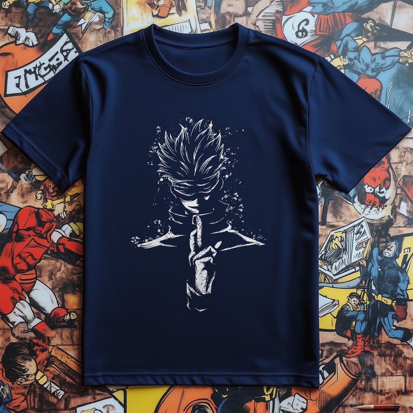 Satoru Distressed T-Shirt