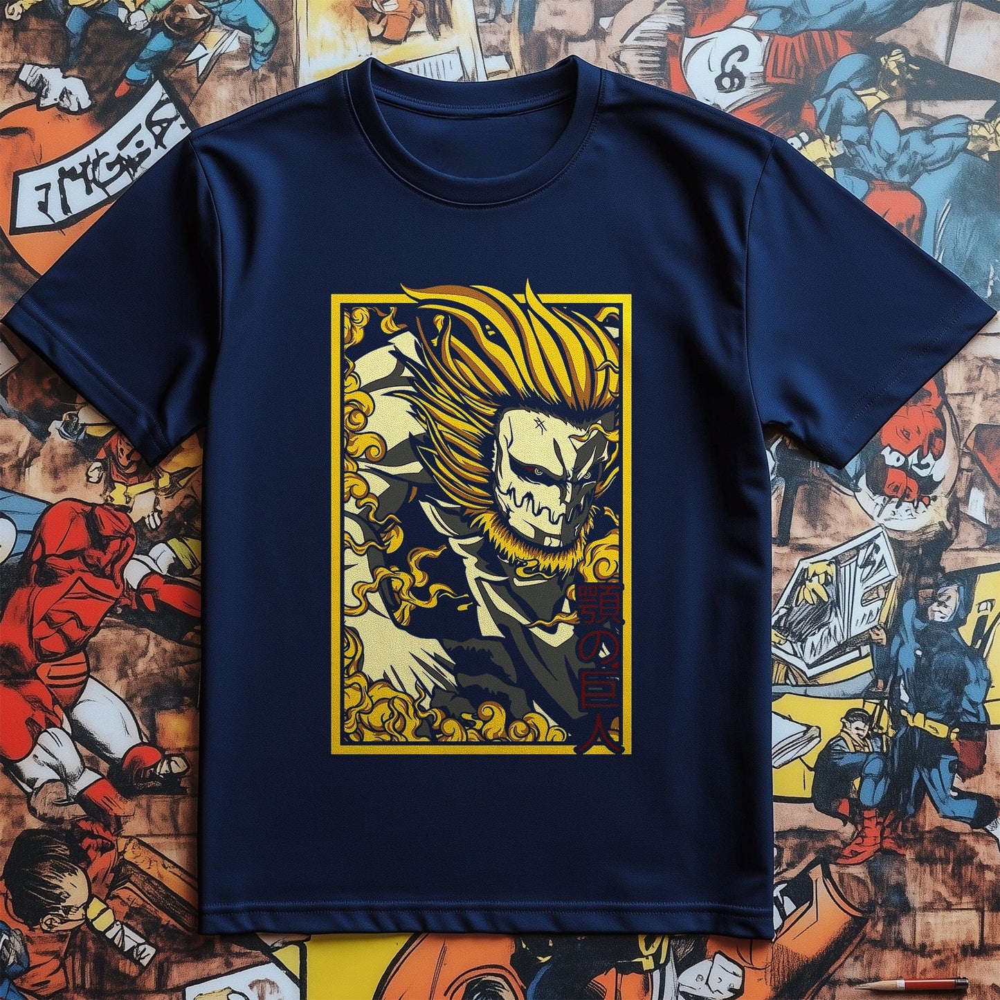 Titan Attack Golden Giant T-shirt