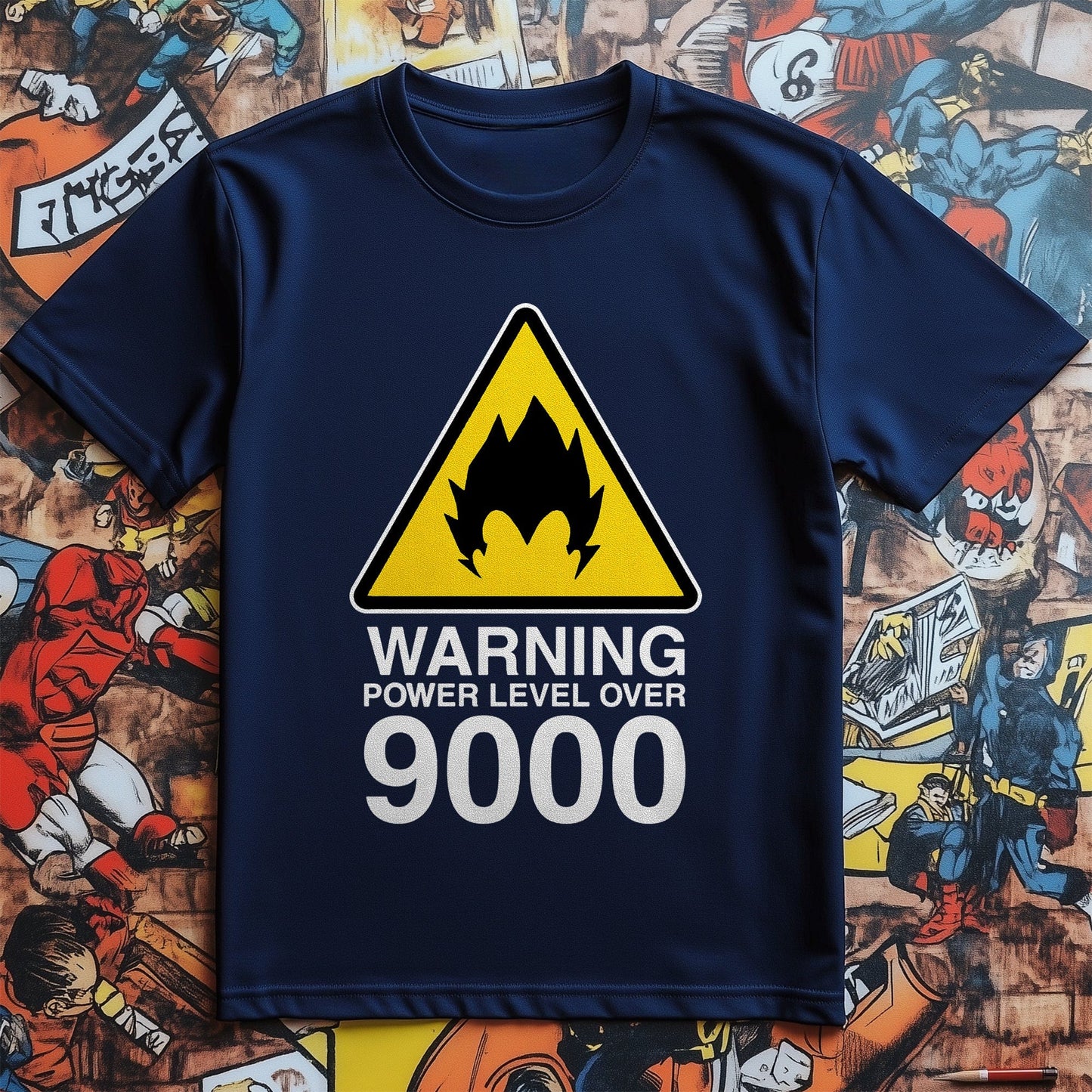9000 Saiyan Warning T-Shirt