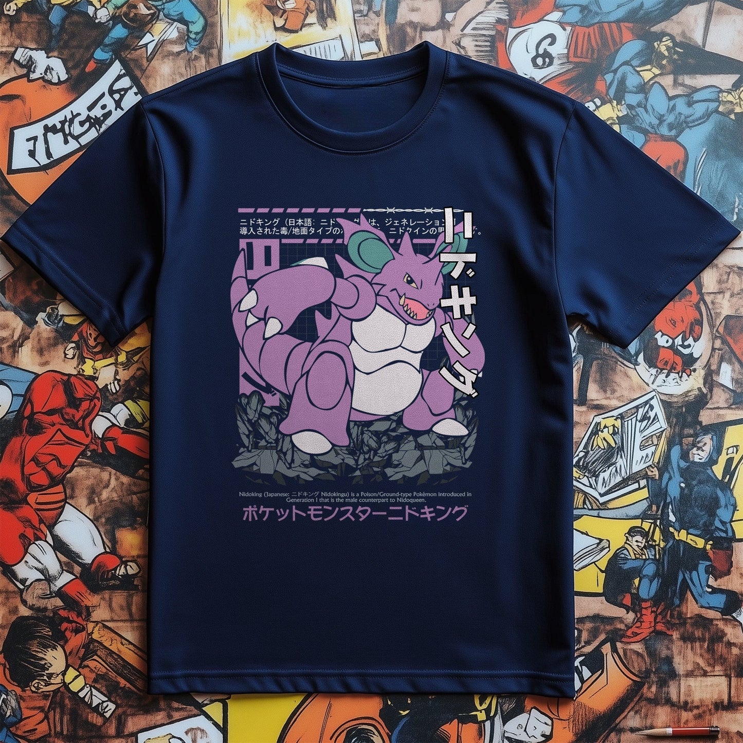 P4 Pok√©mon Nidoking T-Shirt