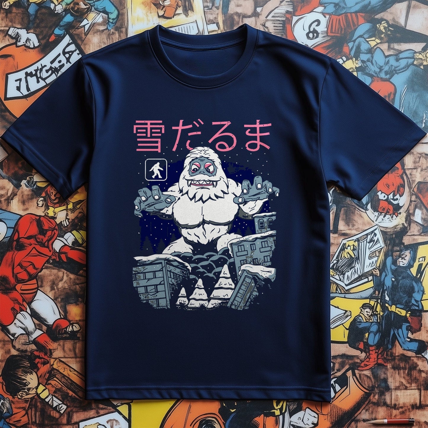 Abominable Snowman Kaiju T-shirt