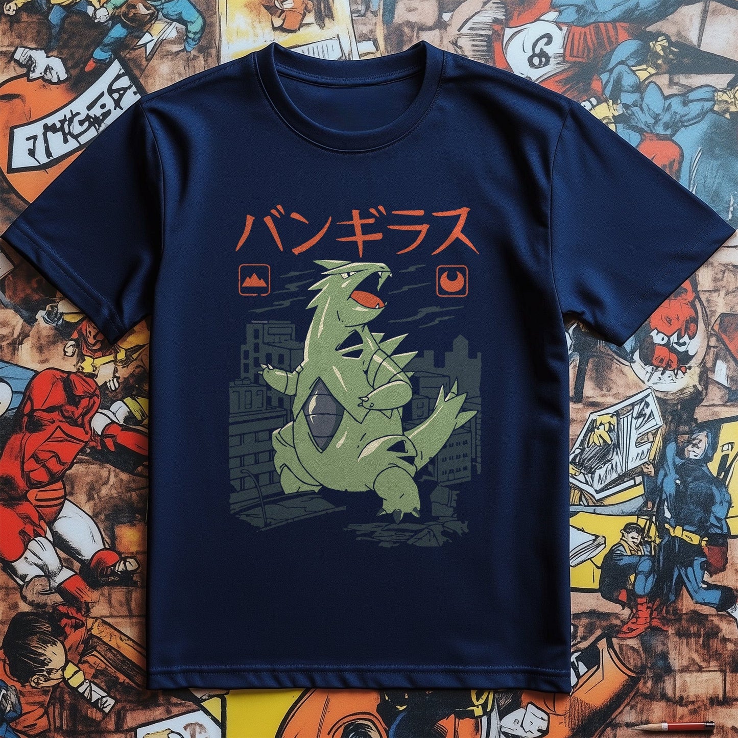 Tyranitar Kaiju T-Shirt
