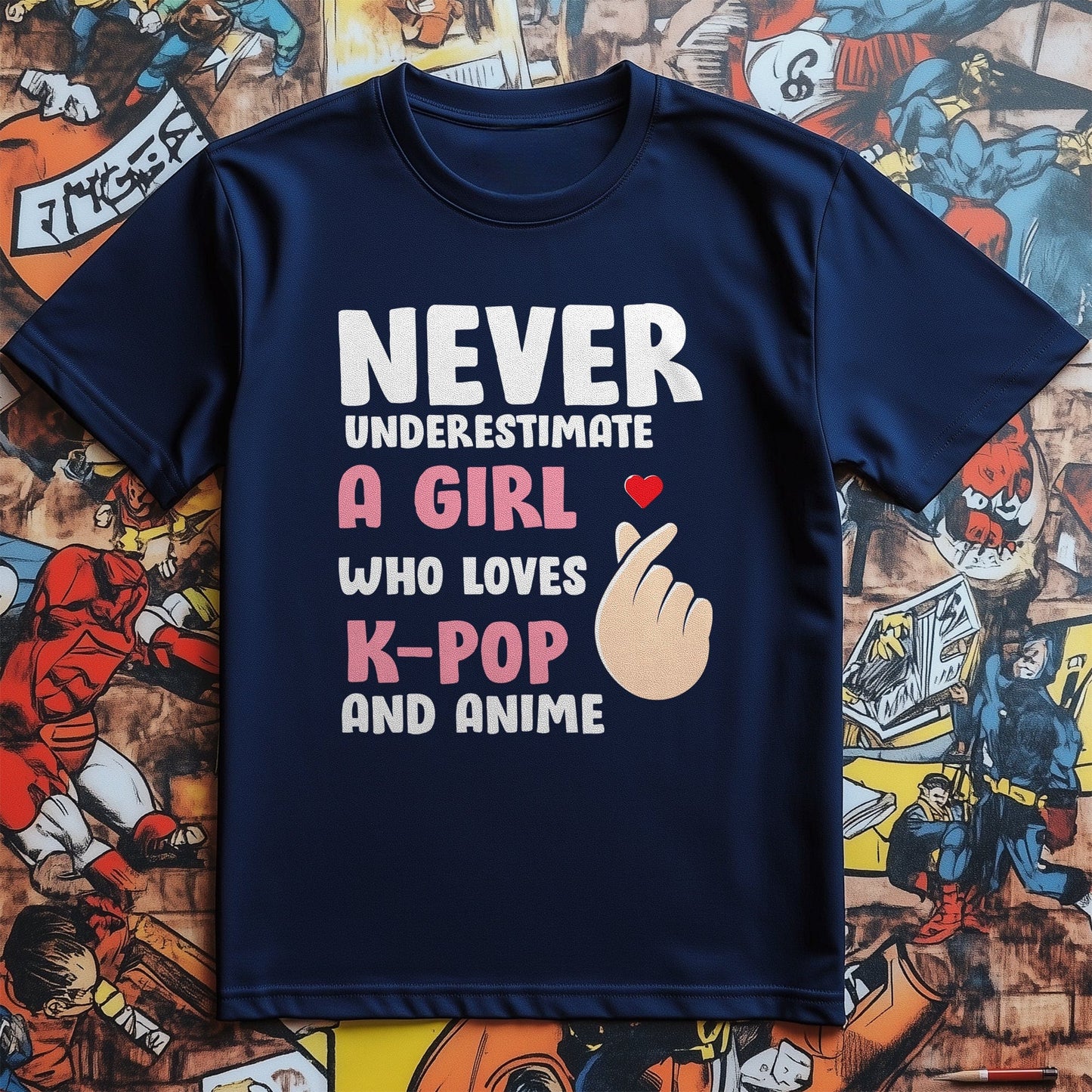 K-Pop Queen T-Shirt: Never