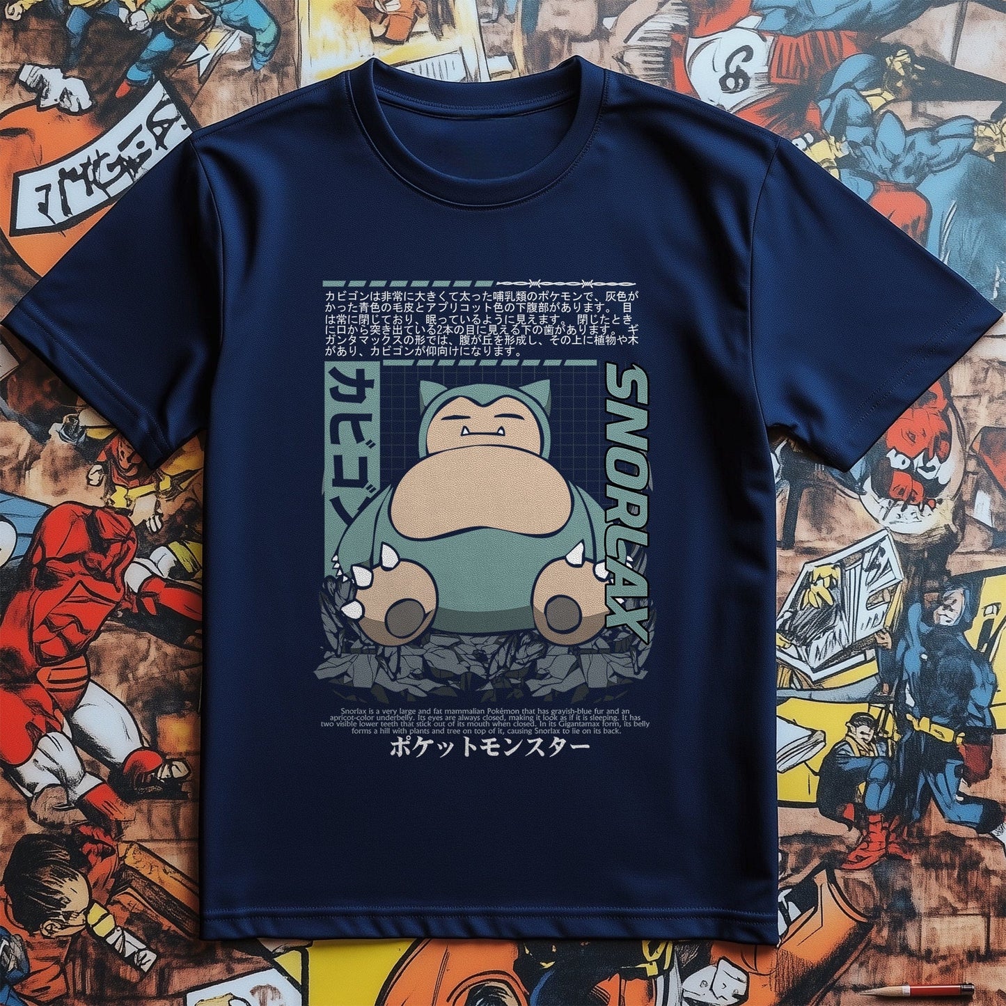 P4 Pok√©mon Snorlax T-shirt