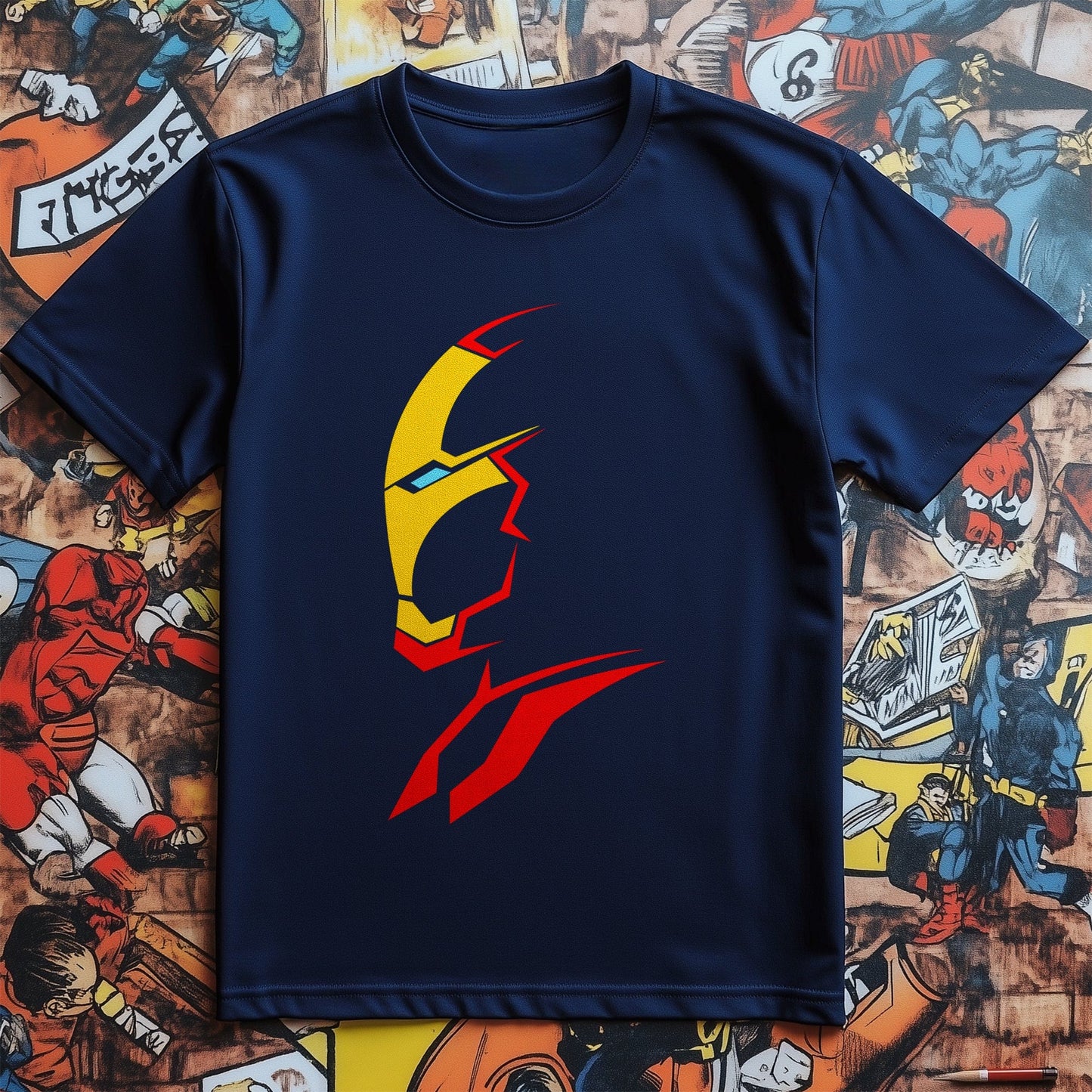 Iron Man Shadow Mask T-Shirt