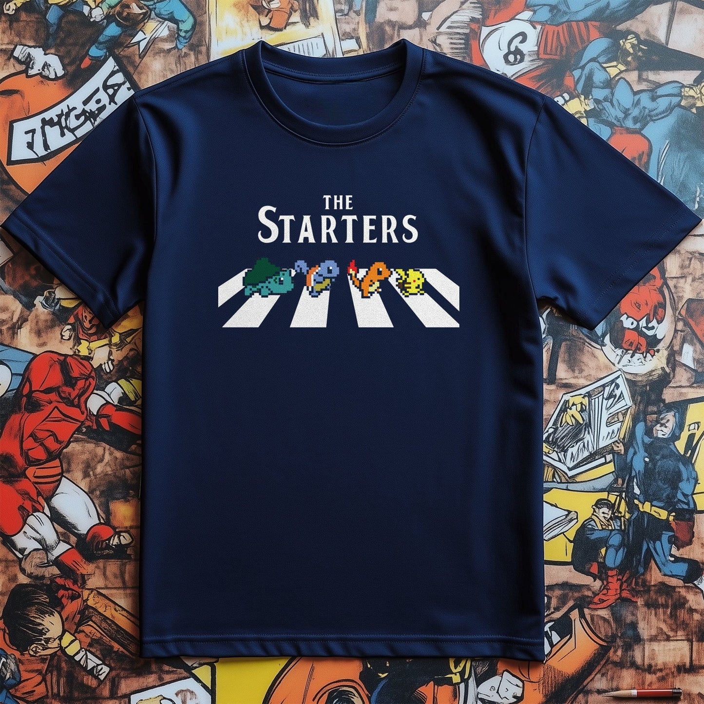 Pok√©mon Starter Abbey Road T-shirt