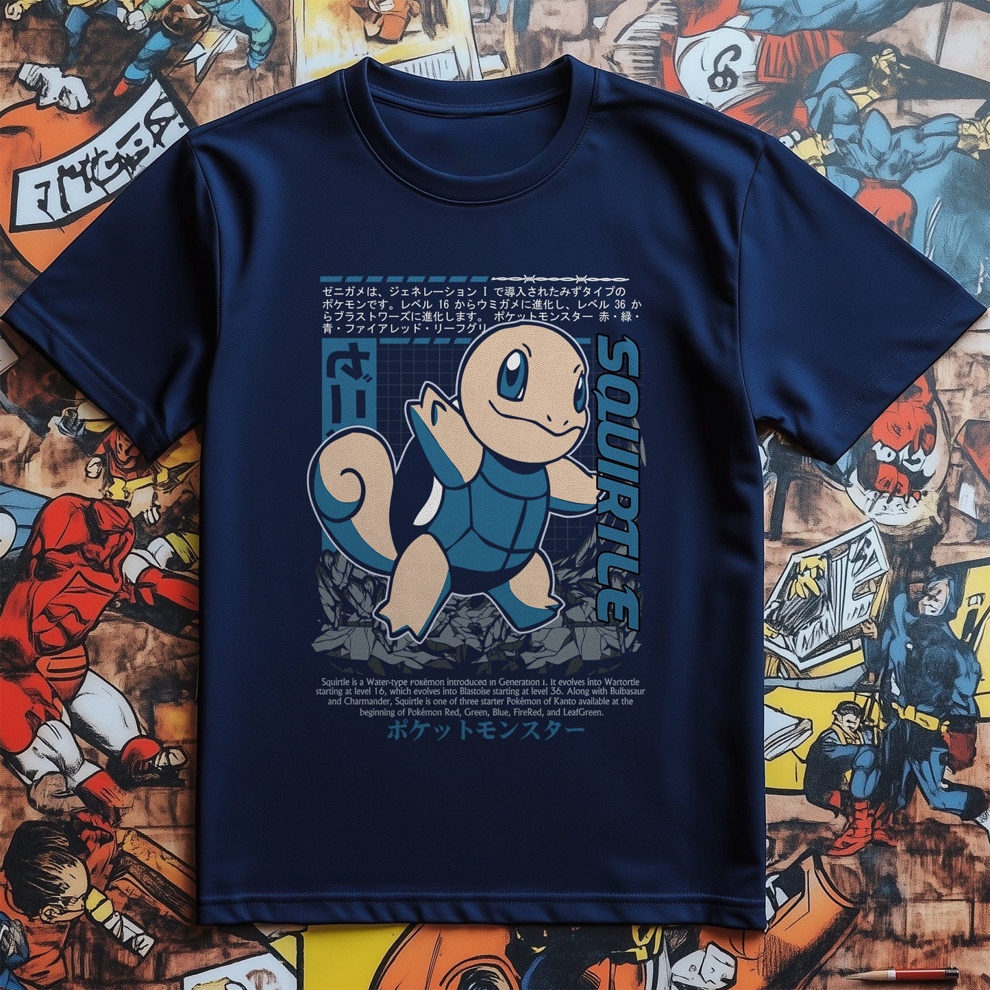 Squirtle Shenanigans T-shirt