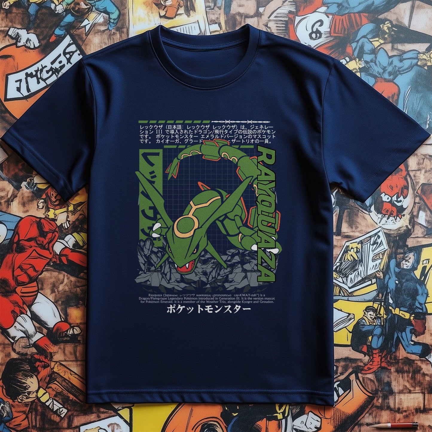 P4 Pok√©mon Rayquaza2 T-Shirt