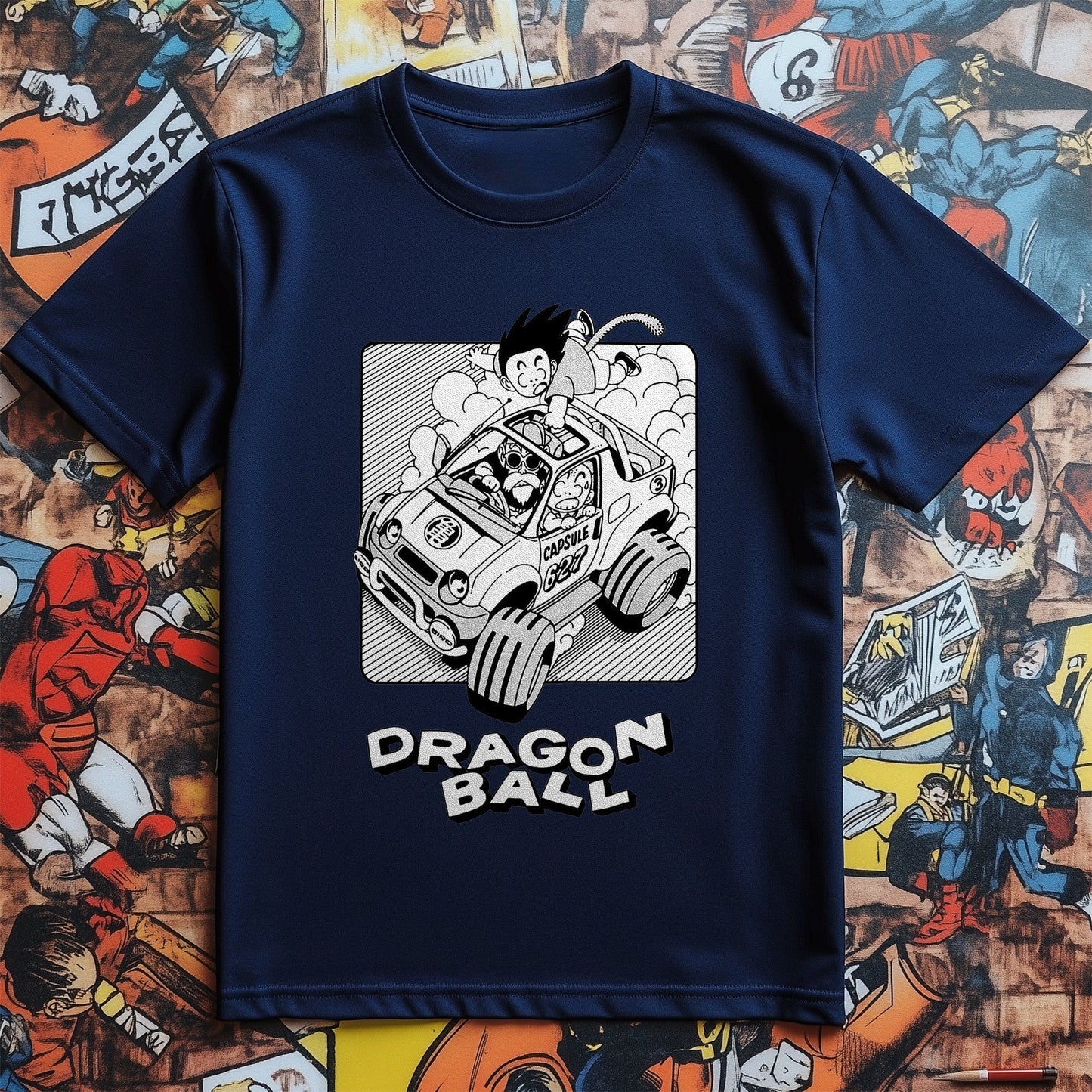 Car Anime Funny T-shirt - Rev Up