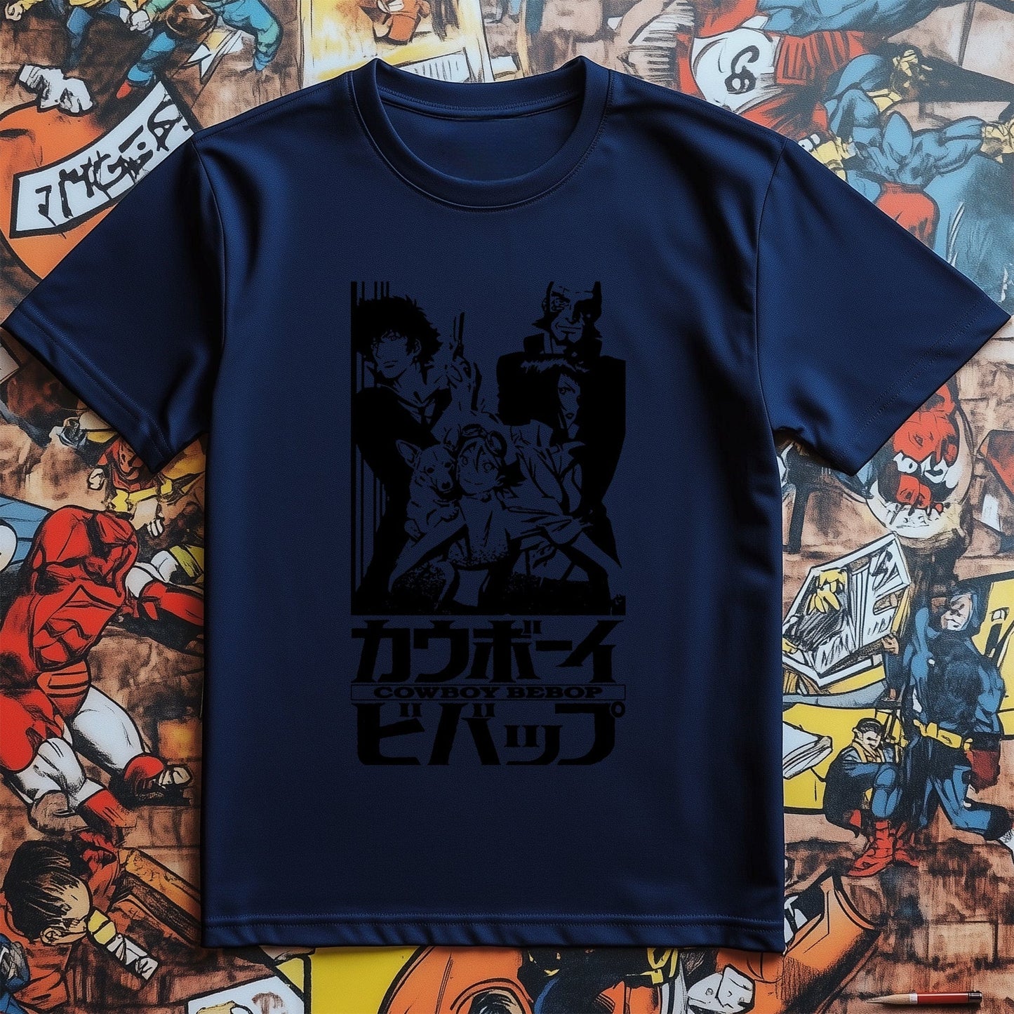 Cowboy Bebop Cartoon T-shirt
