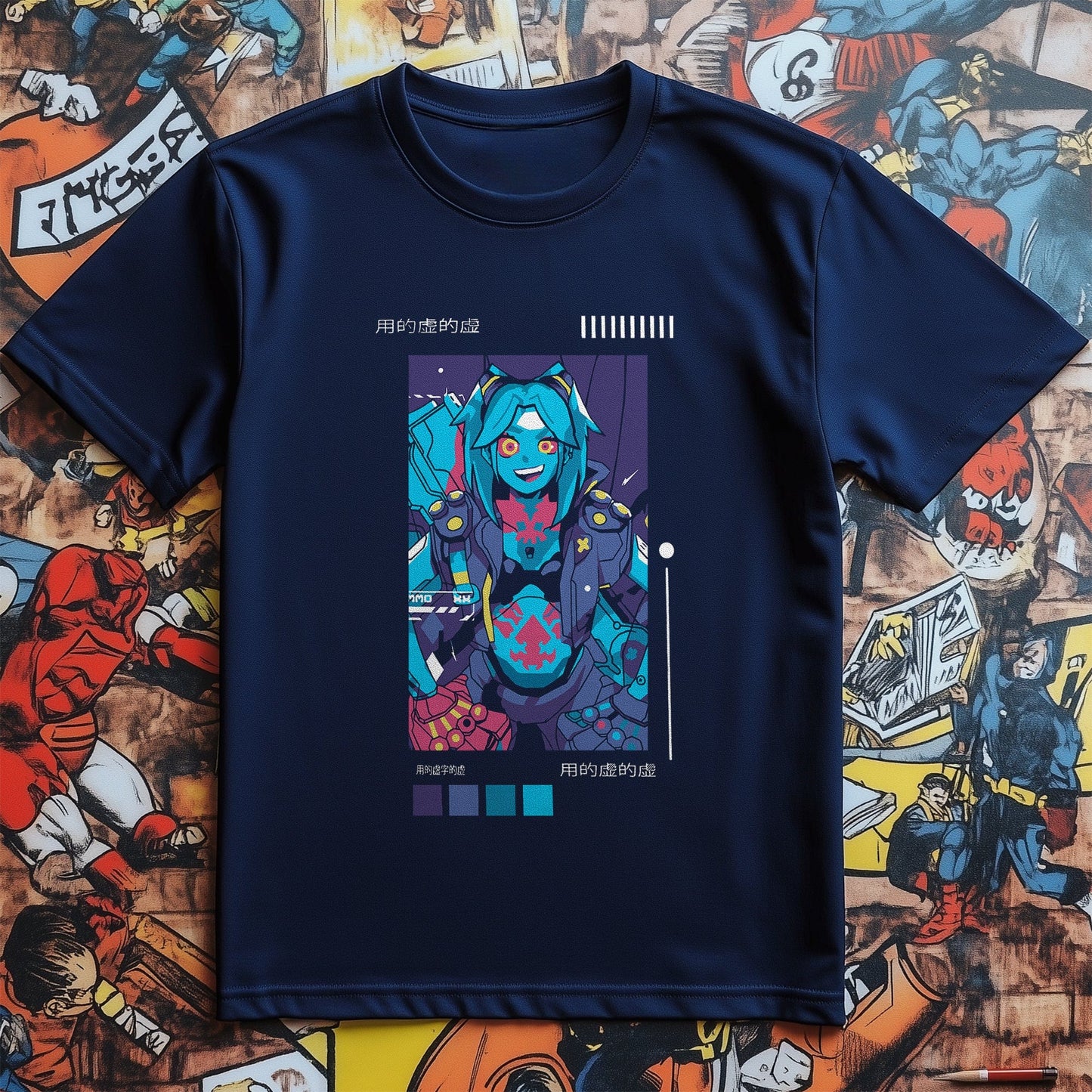 Comic Book Hero Shenanigans t-shirt