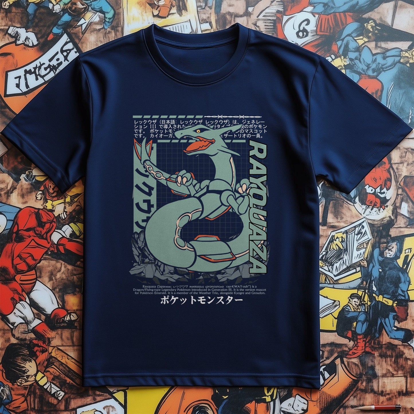 P4 Pok√©mon Rayquaza1 T-Shirt