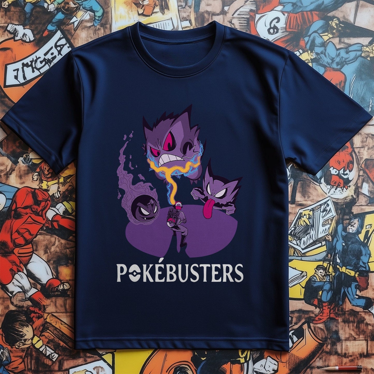 Pokebusters T-Shirt Catch 'Em All