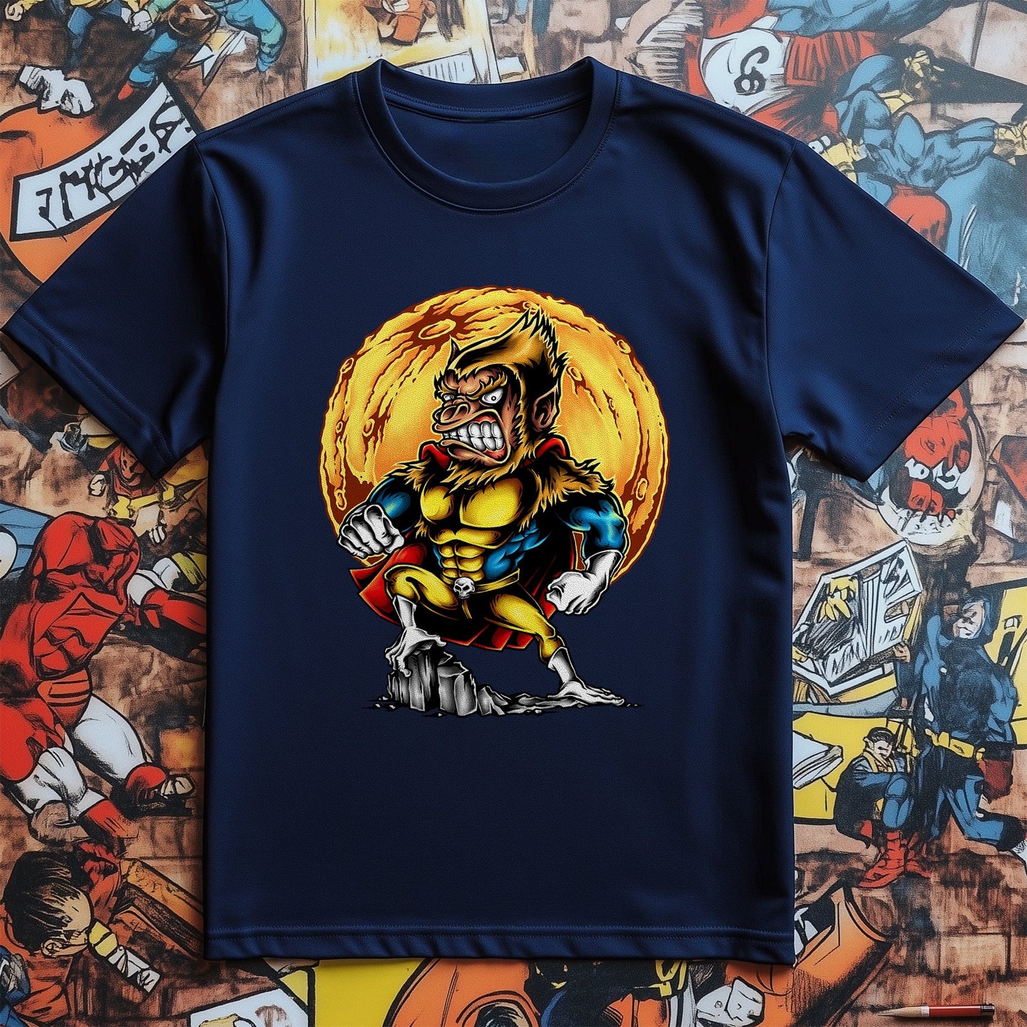 Super Monkey - Files T-Shirt