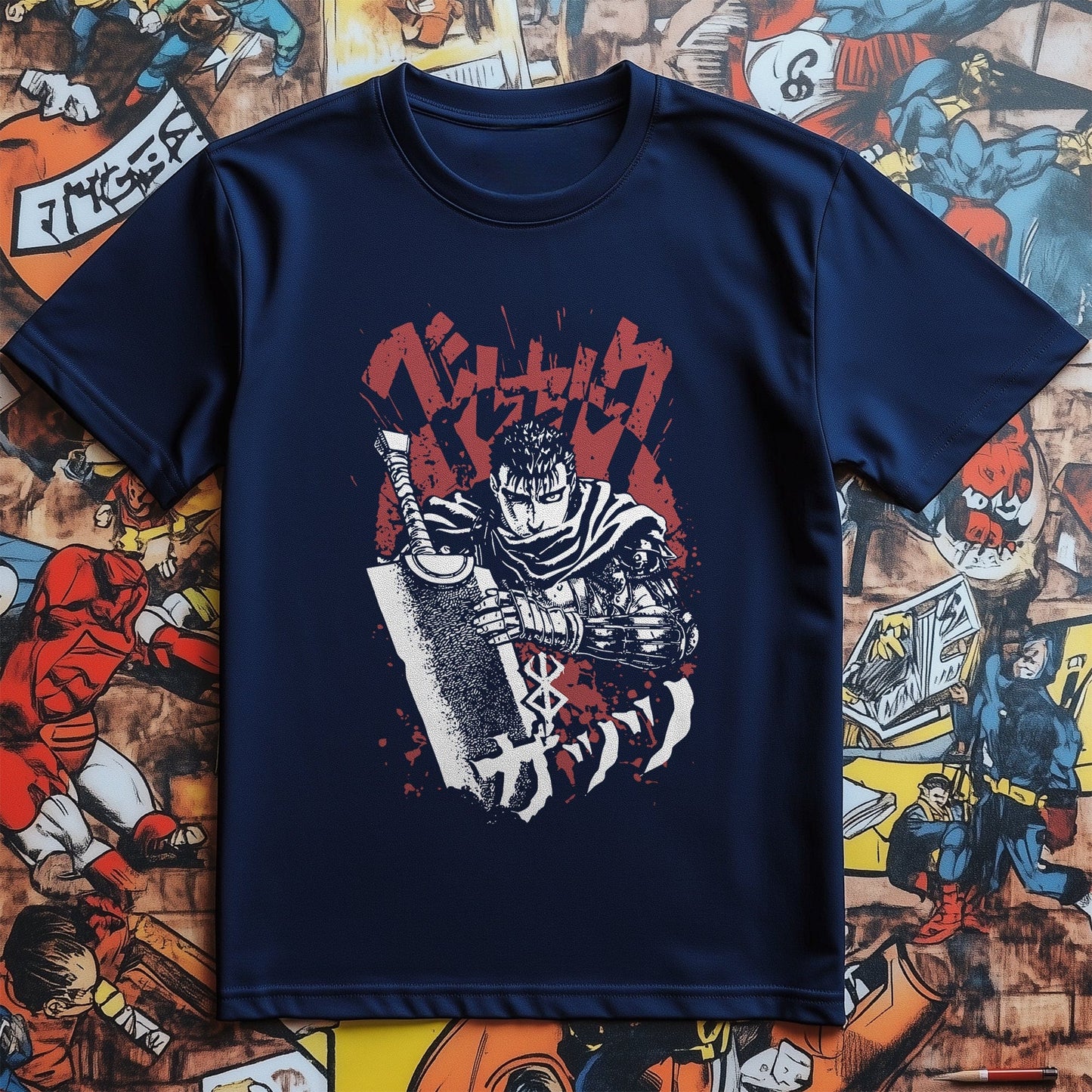 S-L1200 T-shirt: Sword-Wielding