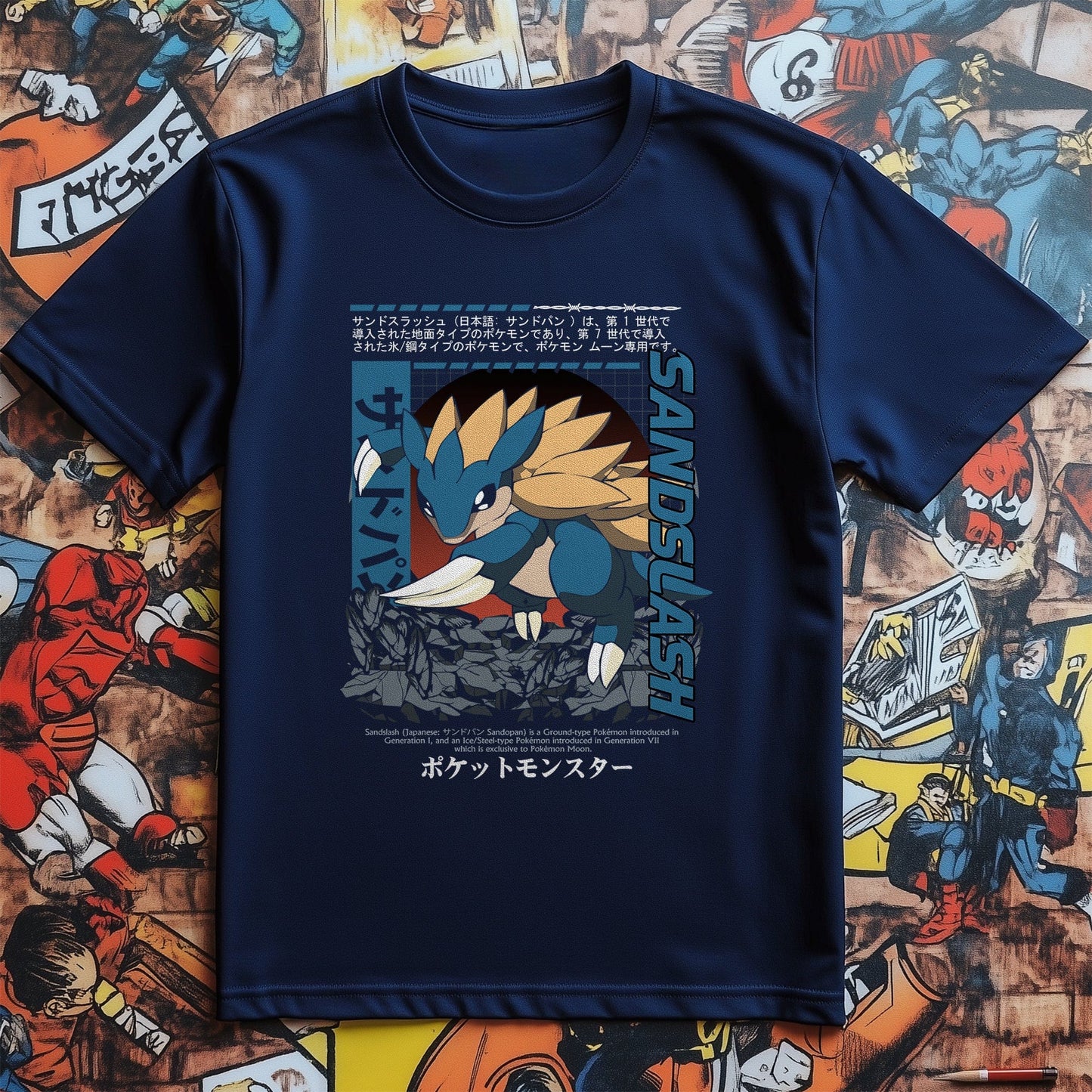 P4 Pok√©mon Sandslash1 T-shirt