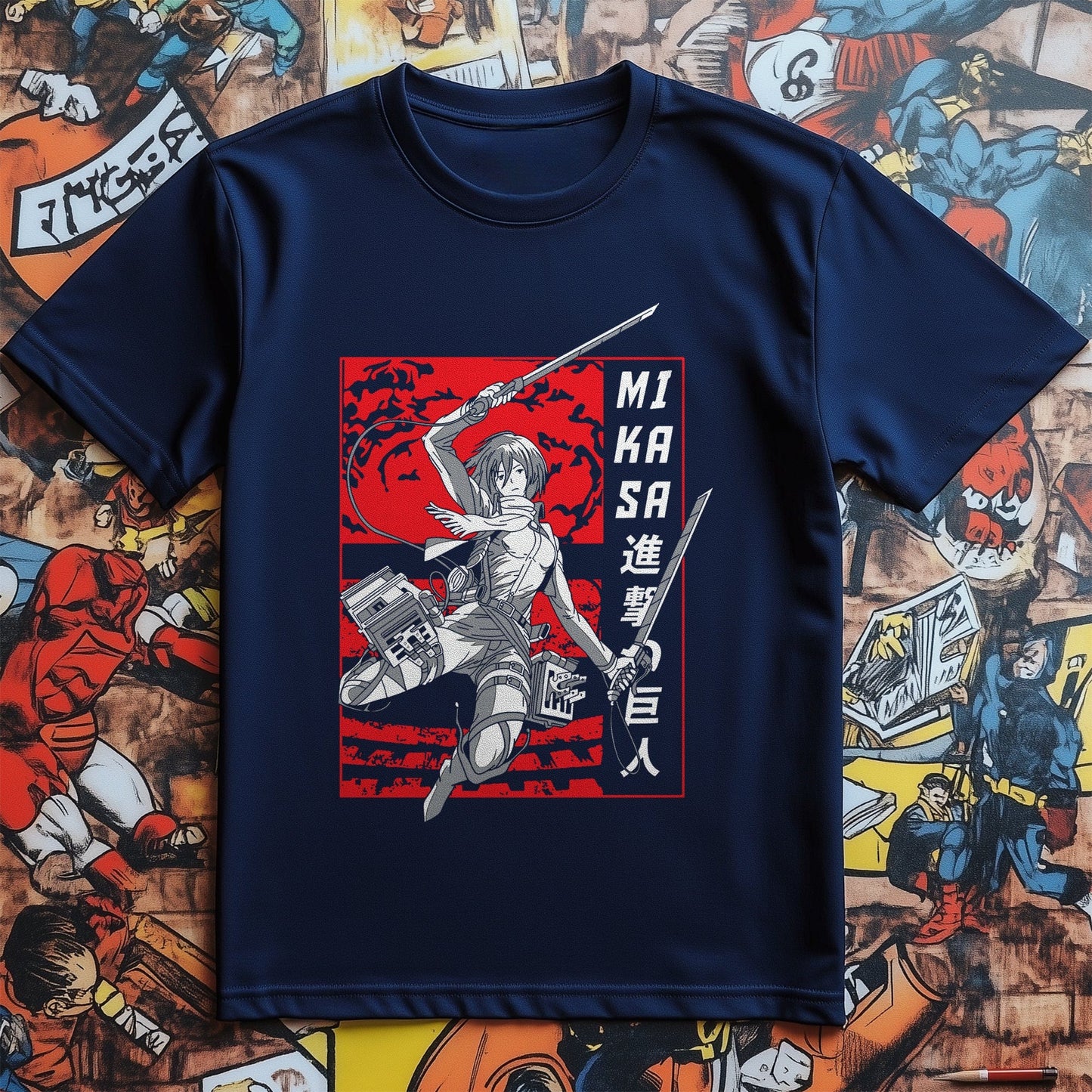 Titan Attack Warrior T-shirt