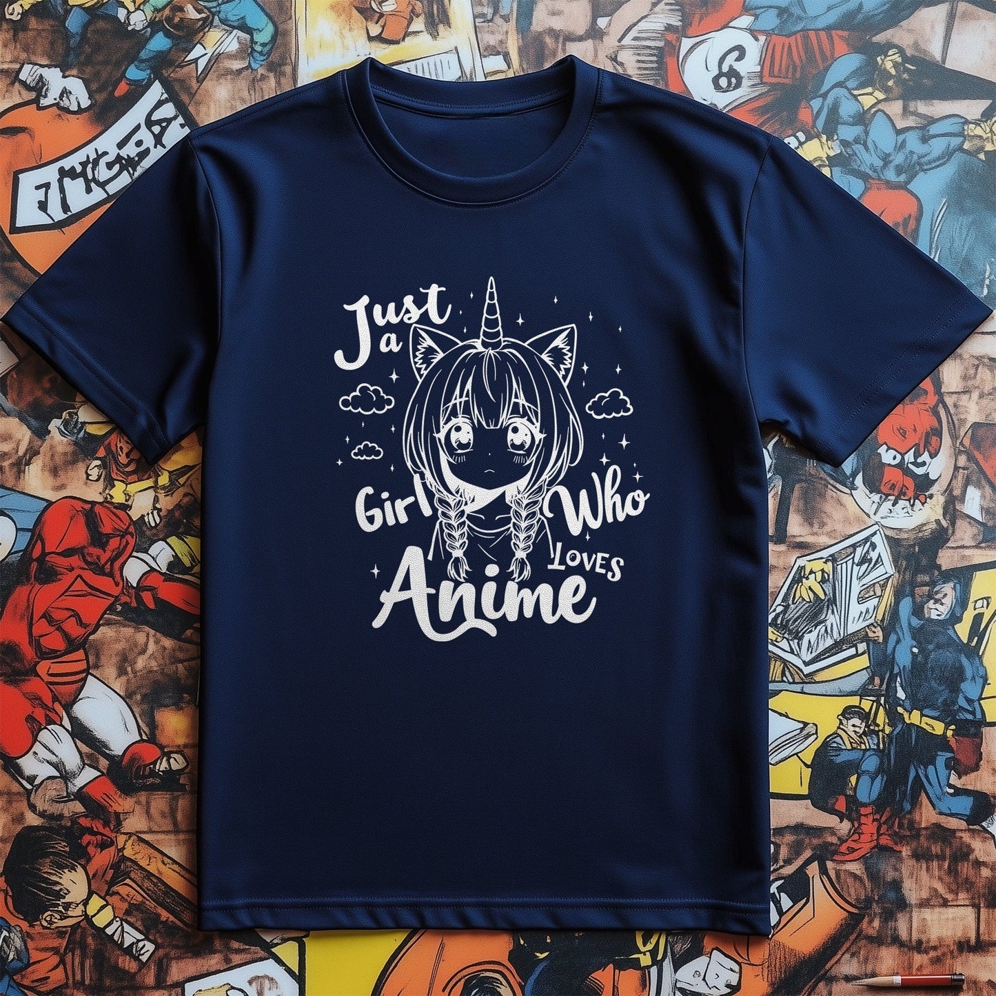 Anime Enthusiast T-shirt - "Girl