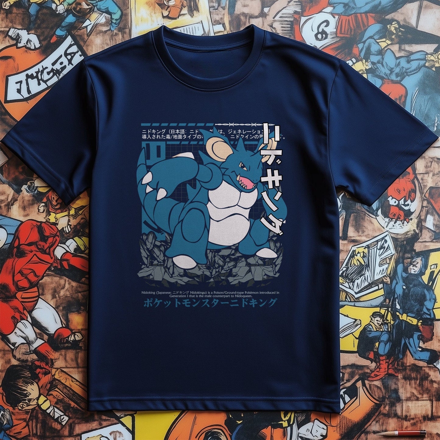 Nidoking Unplugged T-shirt